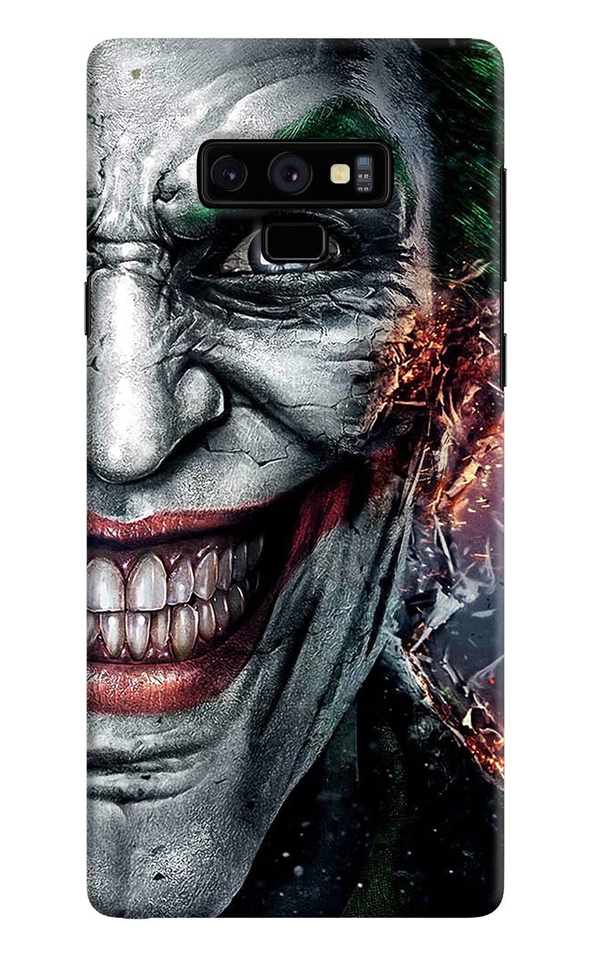 Joker Cam Samsung Note 9 Back Cover - Joker Cam Samsung Note 9 Hard Case Back Cover by Casekaro Joker Cam Samsung Note 9 Hard Case Back Cover by Casekaro