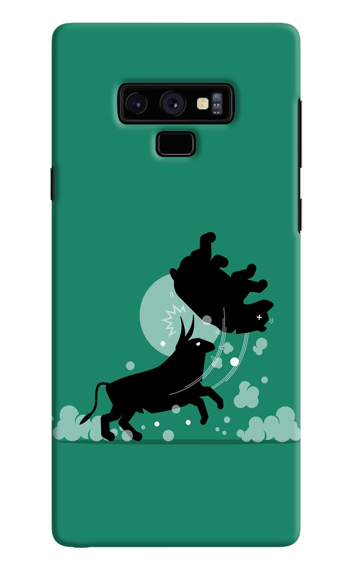 Bull Conqueror Samsung Note 9 Back Cover - Bull Conqueror Samsung Note 9 Hard Case Back Cover by Casekaro Bull Conqueror Samsung Note 9 Hard Case Back Cover by Casekaro