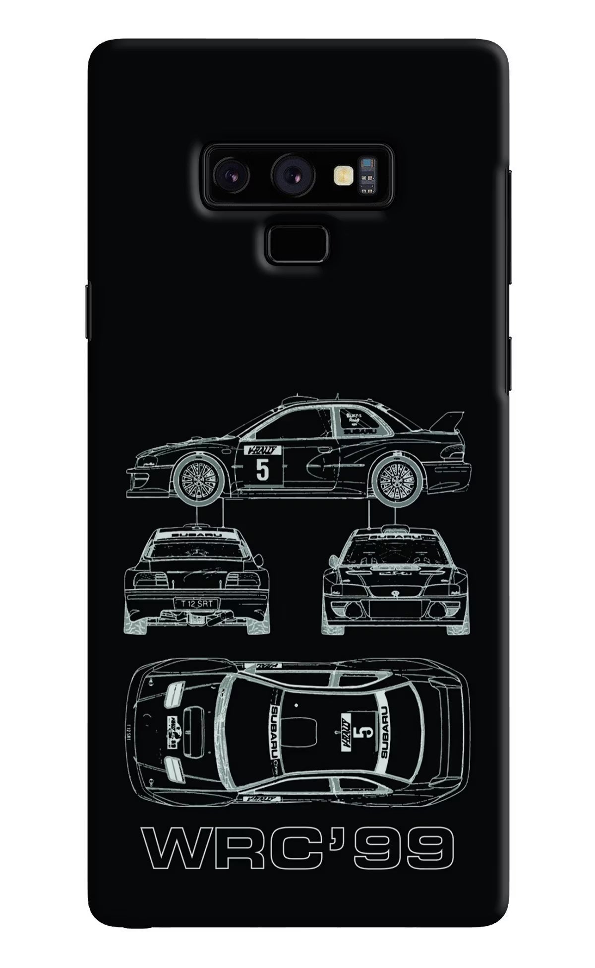 WRC'99 Samsung Note 9 Back Cover - WRC'99 Samsung Note 9 Hard Case Back Cover by Casekaro WRC'99 Samsung Note 9 Hard Case Back Cover by Casekaro