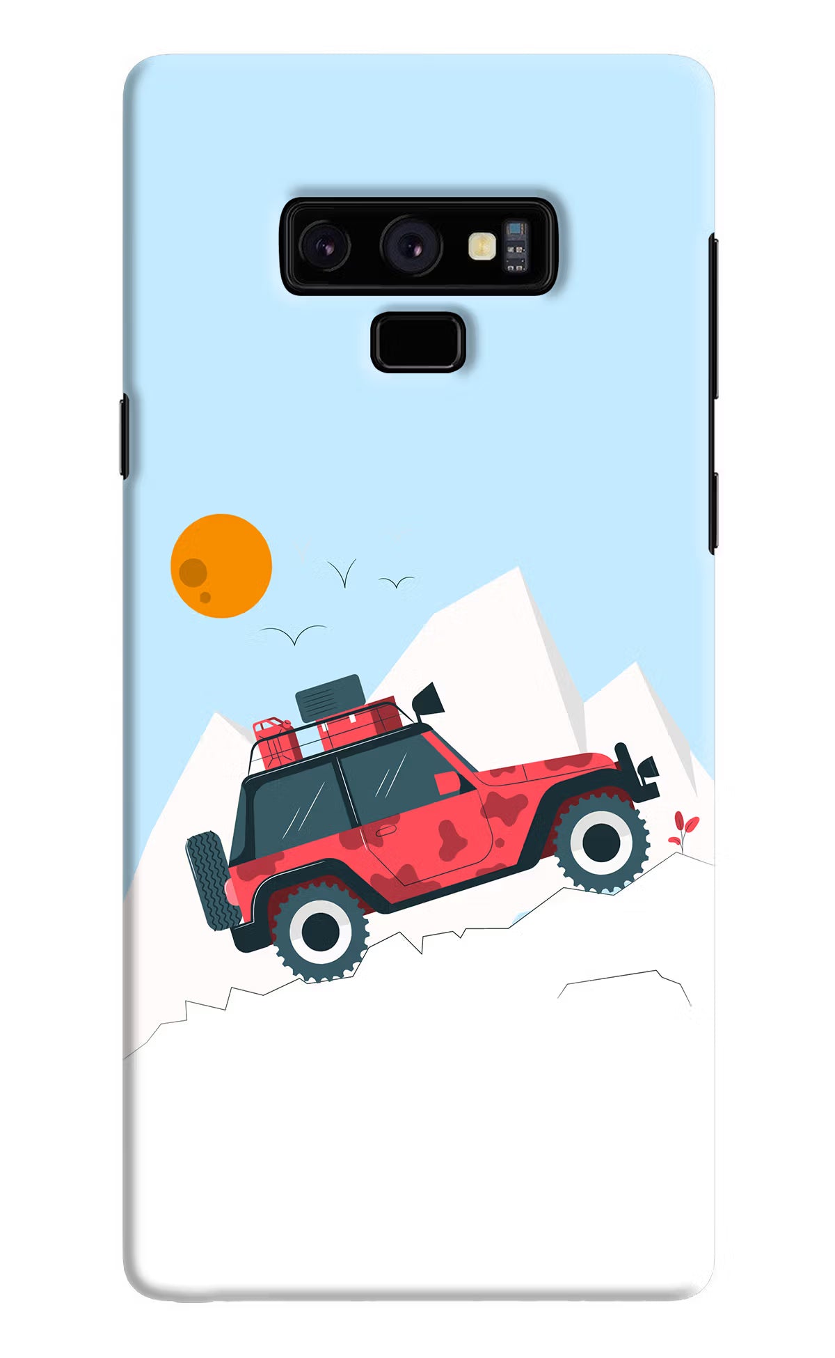 Mountain Trail Beast Samsung Note 9 Back Cover - Mountain Trail Beast Samsung Note 9 Hard Case Back Cover by Casekaro Mountain Trail Beast Samsung Note 9 Hard Case Back Cover by Casekaro