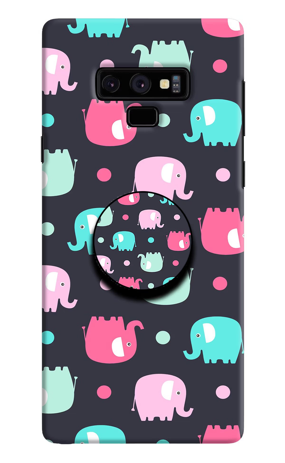 Baby Elephants Samsung Note 9 Pop Case - Baby Elephants Samsung Note 9 Pop Case by Casekaro Baby Elephants Samsung Note 9 Pop Case by Casekaro