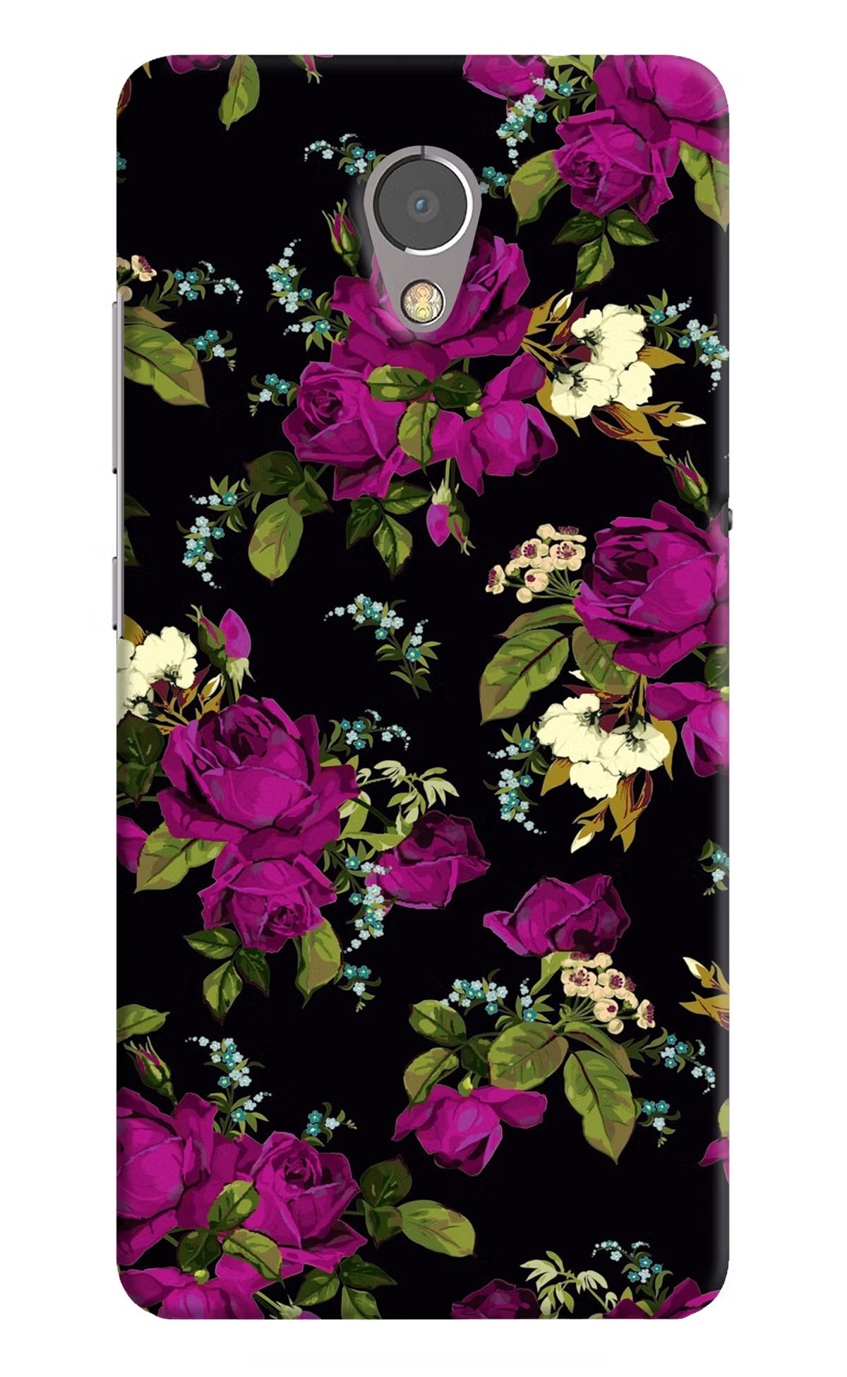 Flowers Lenovo P2 Back Cover - Flowers Lenovo P2 Hard Case Back Cover by Casekaro Flowers Lenovo P2 Hard Case Back Cover by Casekaro