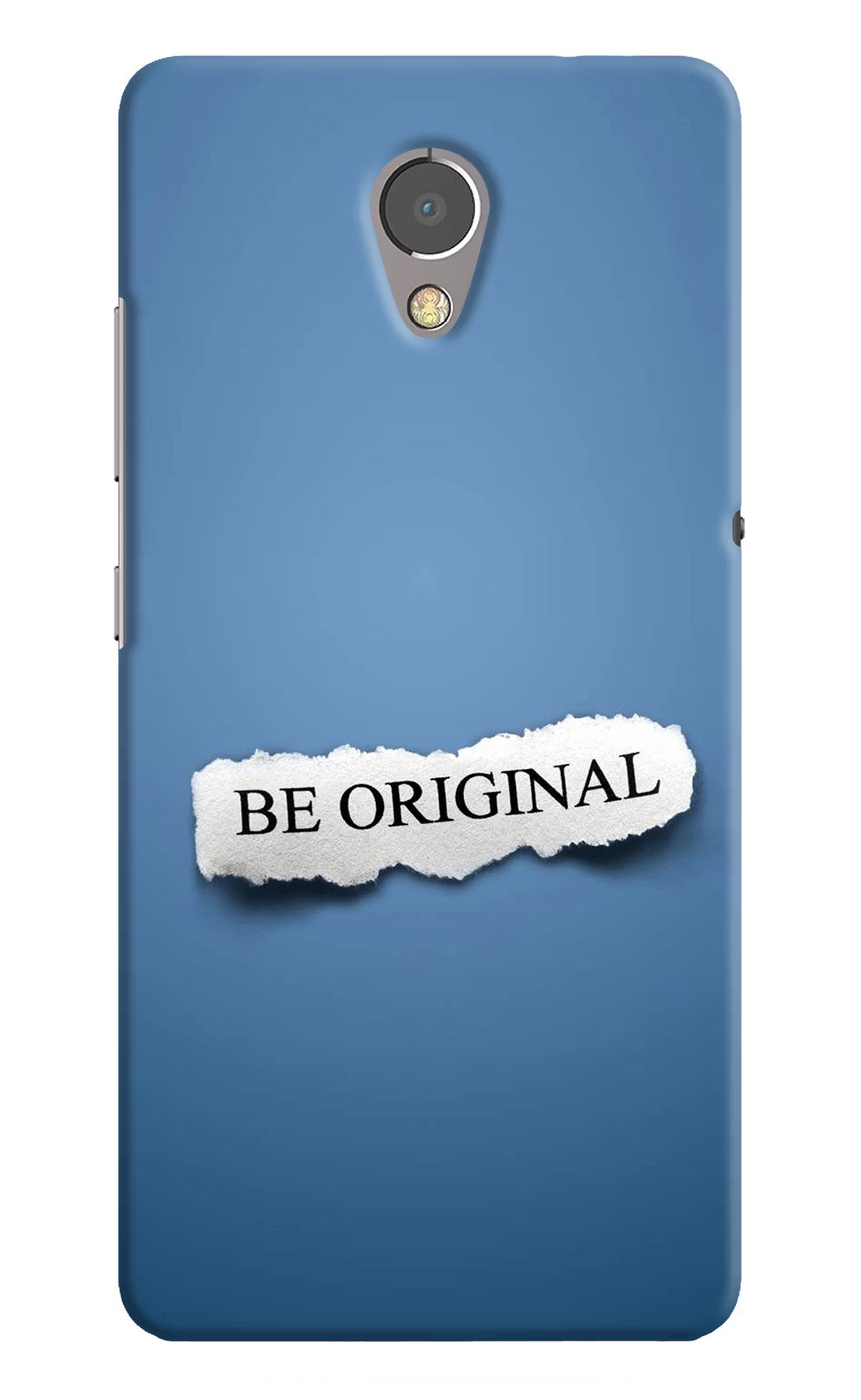 Be Original Lenovo P2 Back Cover - Be Original Lenovo P2 Hard Case Back Cover by Casekaro Be Original Lenovo P2 Hard Case Back Cover by Casekaro
