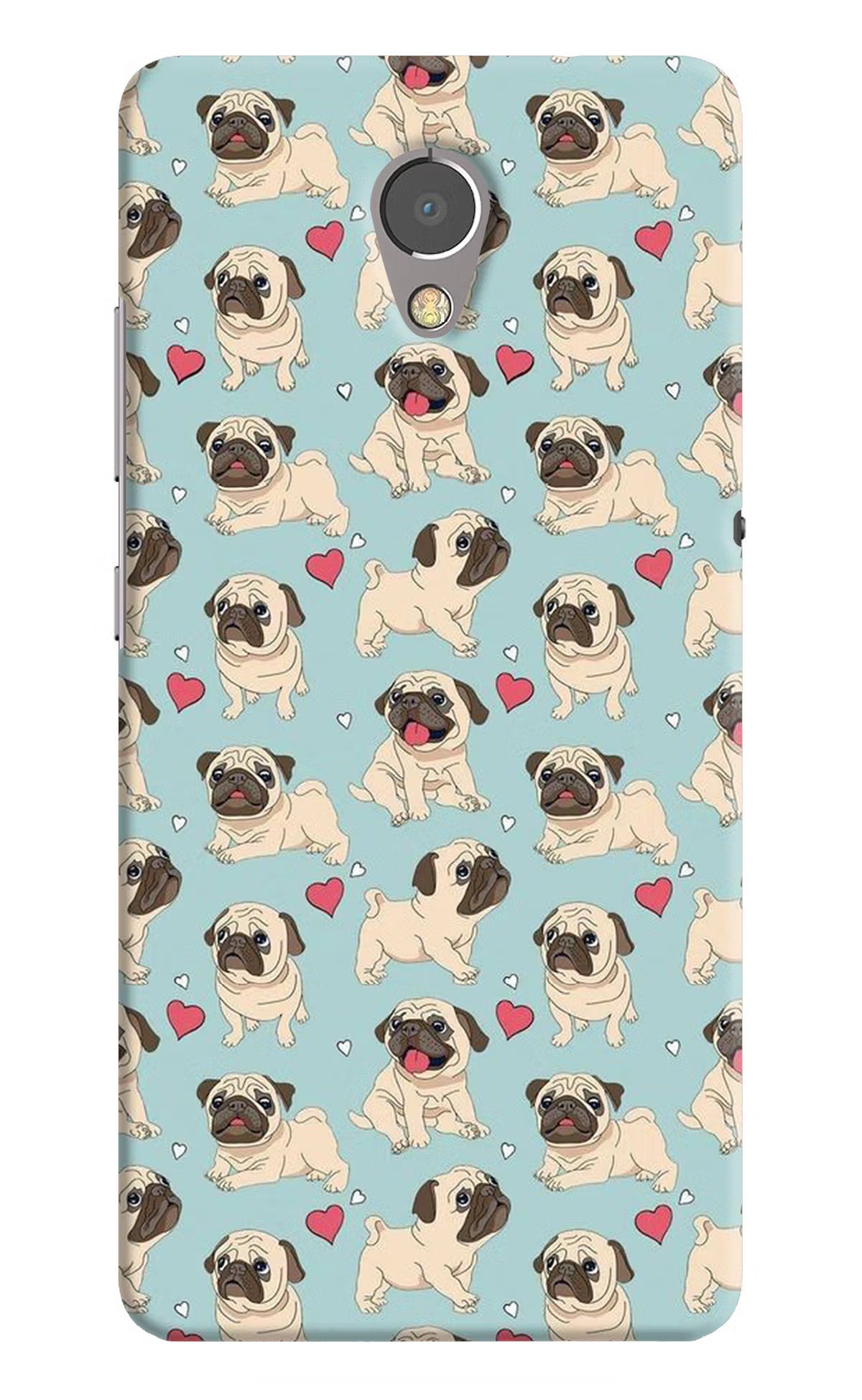 Pug Dog Lenovo P2 Back Cover - Pug Dog Lenovo P2 Hard Case Back Cover by Casekaro Pug Dog Lenovo P2 Hard Case Back Cover by Casekaro