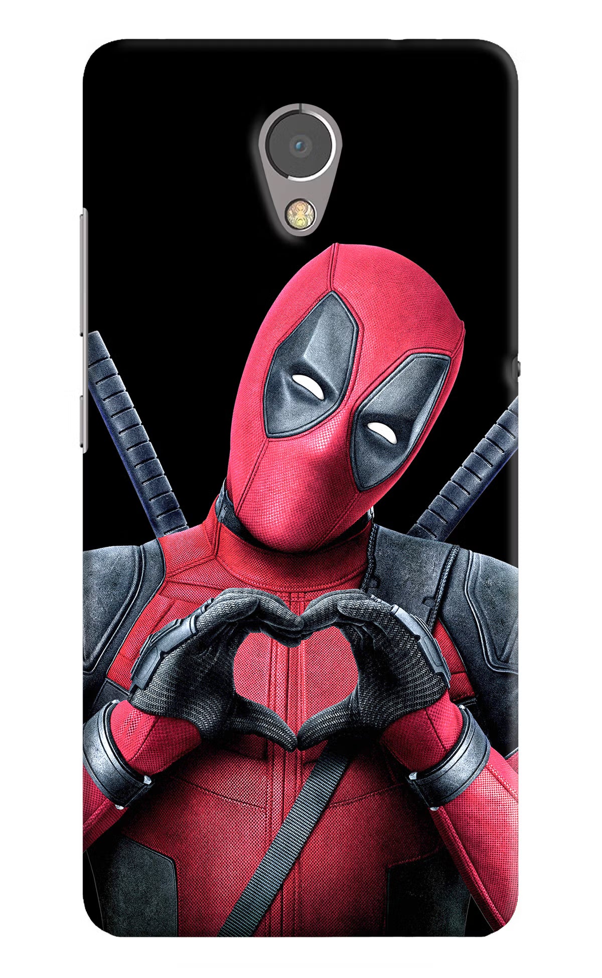 Deadpool Lenovo P2 Back Cover - Deadpool Lenovo P2 Hard Case Back Cover by Casekaro Deadpool Lenovo P2 Hard Case Back Cover by Casekaro