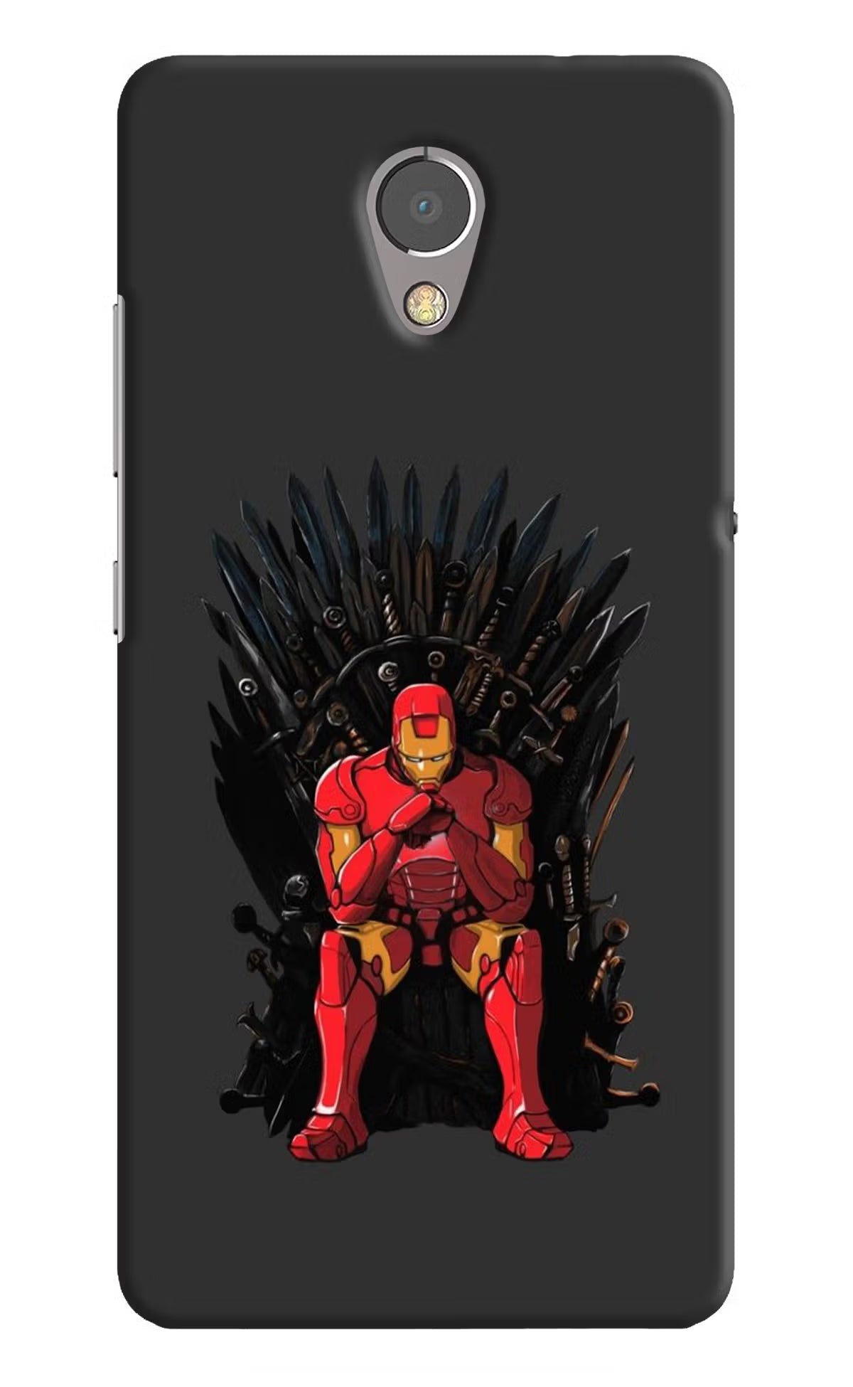 Ironman Throne Lenovo P2 Back Cover - Ironman Throne Lenovo P2 Hard Case Back Cover by Casekaro Ironman Throne Lenovo P2 Hard Case Back Cover by Casekaro