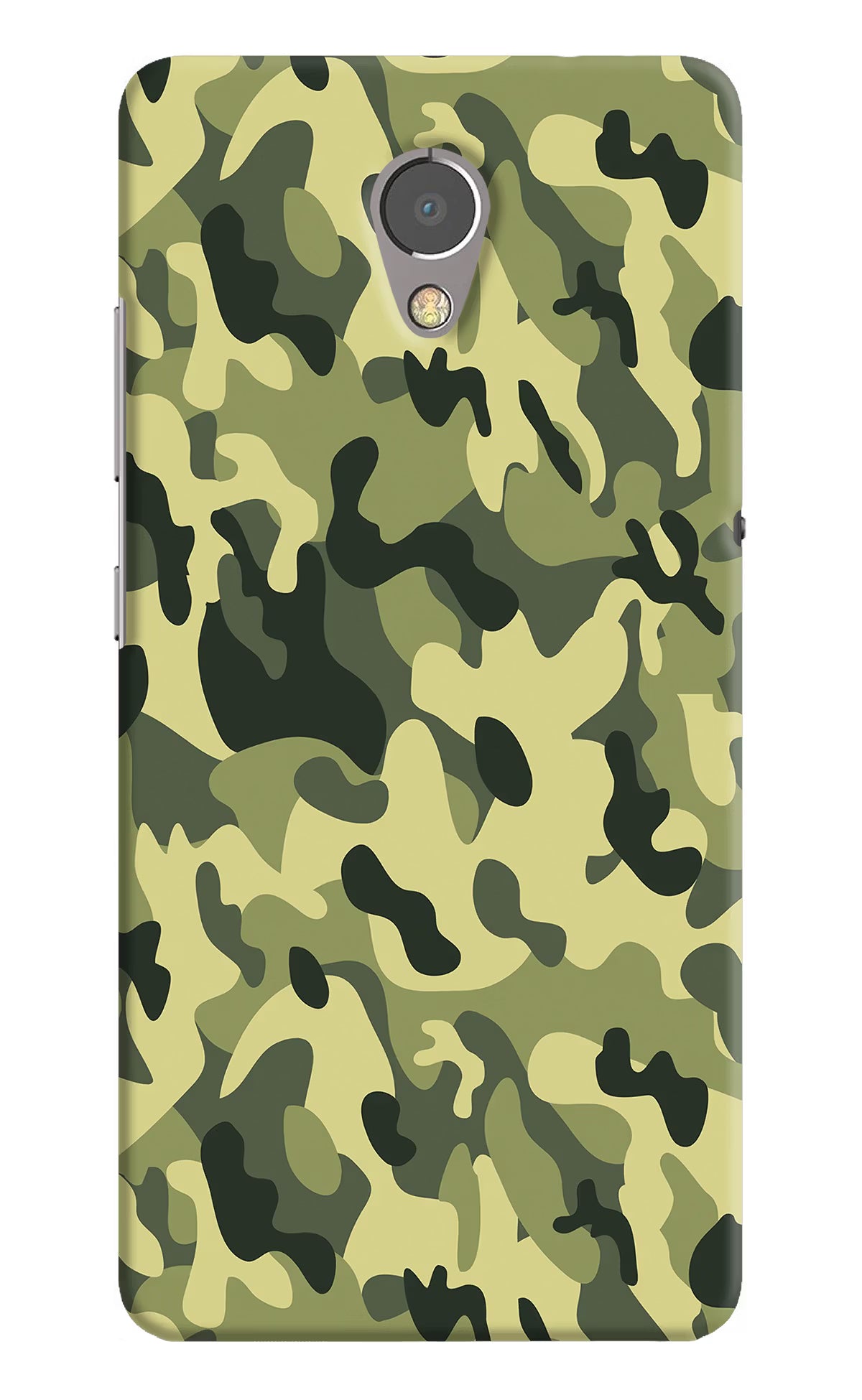 Camouflage Lenovo P2 Back Cover - Camouflage Lenovo P2 Hard Case Back Cover by Casekaro Camouflage Lenovo P2 Hard Case Back Cover by Casekaro