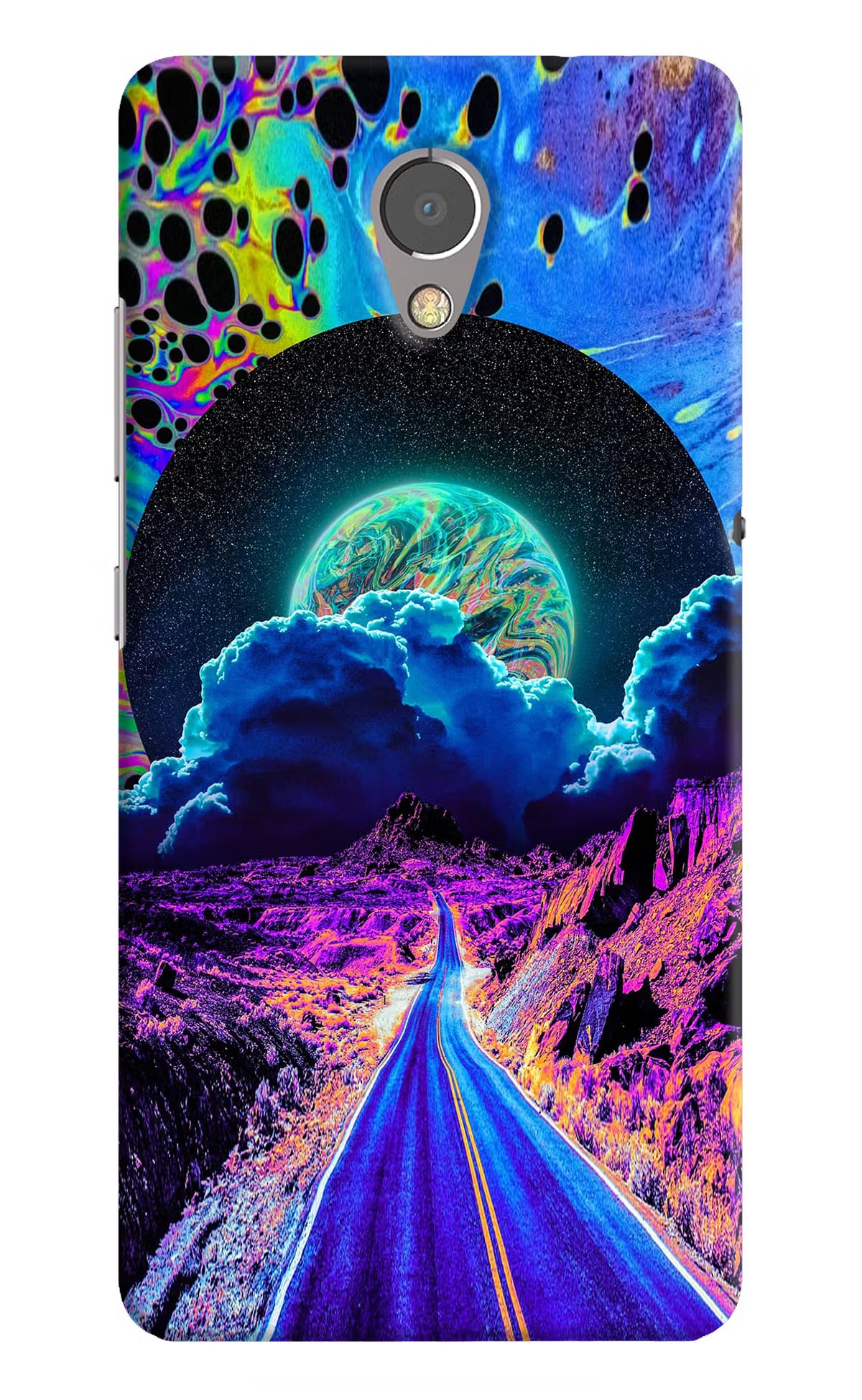 Psychedelic Painting Lenovo P2 Back Cover - Psychedelic Painting Lenovo P2 Hard Case Back Cover by Casekaro Psychedelic Painting Lenovo P2 Hard Case Back Cover by Casekaro