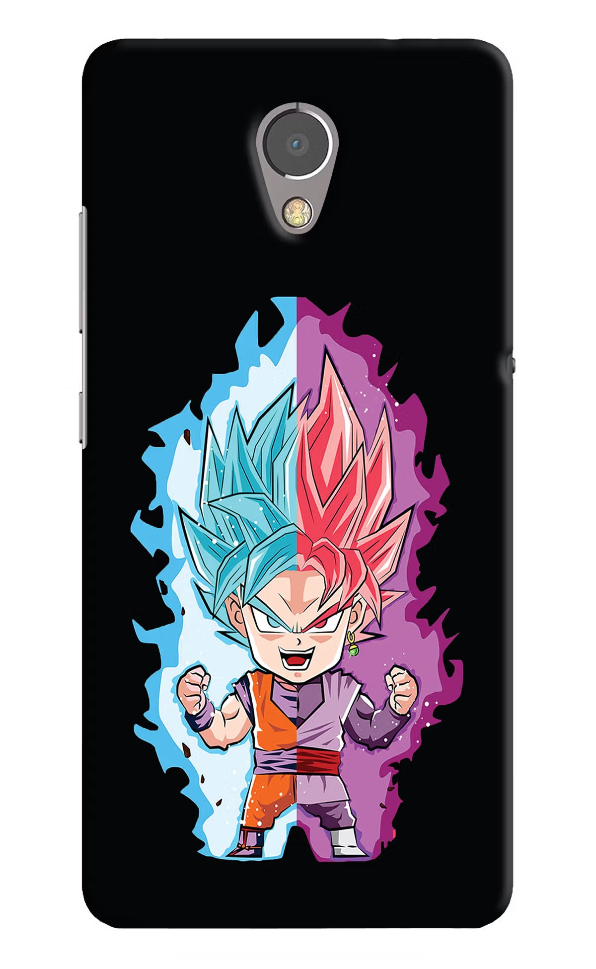 Chota Goku Lenovo P2 Back Cover - Chota Goku Lenovo P2 Hard Case Back Cover by Casekaro Chota Goku Lenovo P2 Hard Case Back Cover by Casekaro