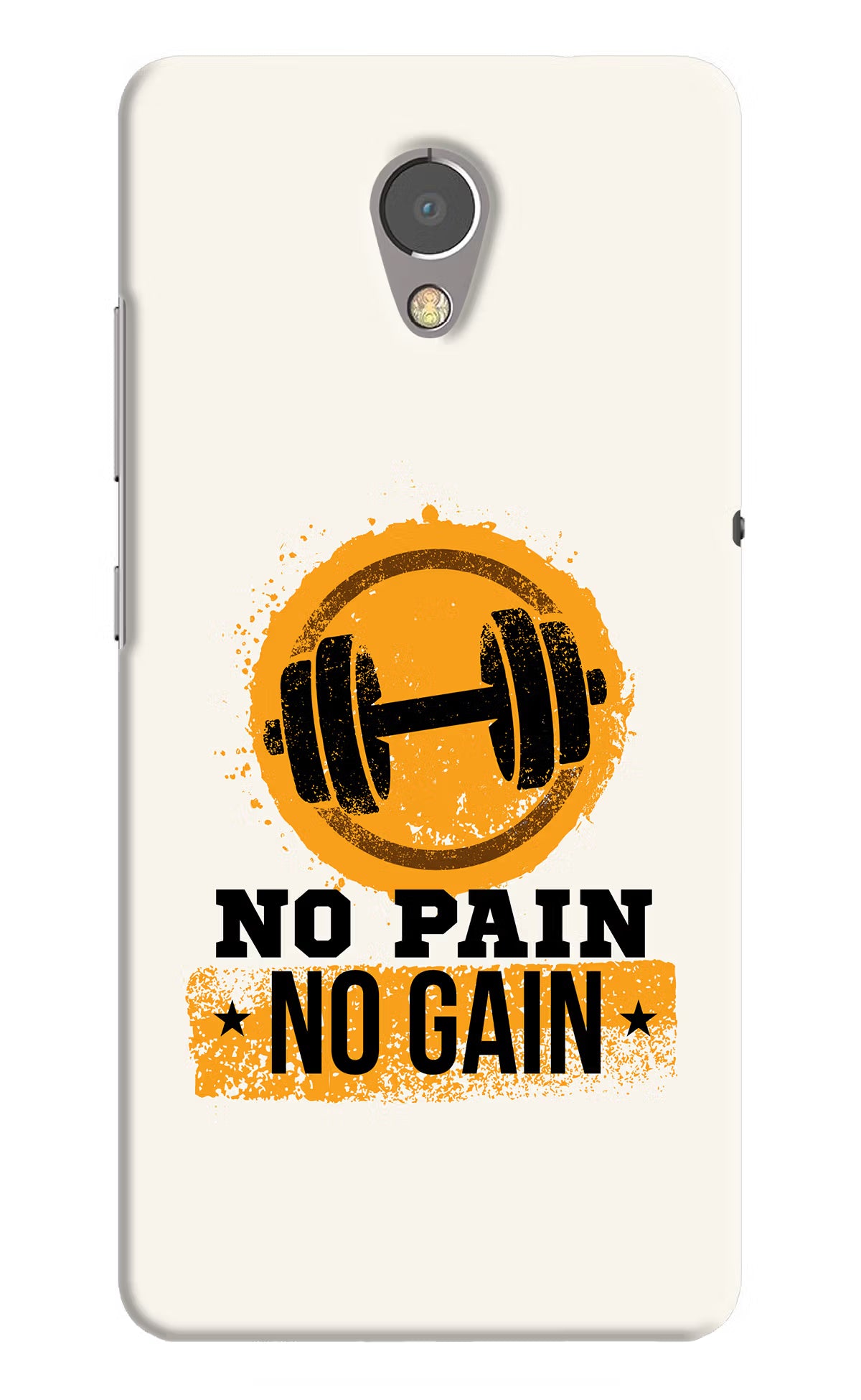 No Pain No Gain Lenovo P2 Back Cover - No Pain No Gain Lenovo P2 Hard Case Back Cover by Casekaro No Pain No Gain Lenovo P2 Hard Case Back Cover by Casekaro