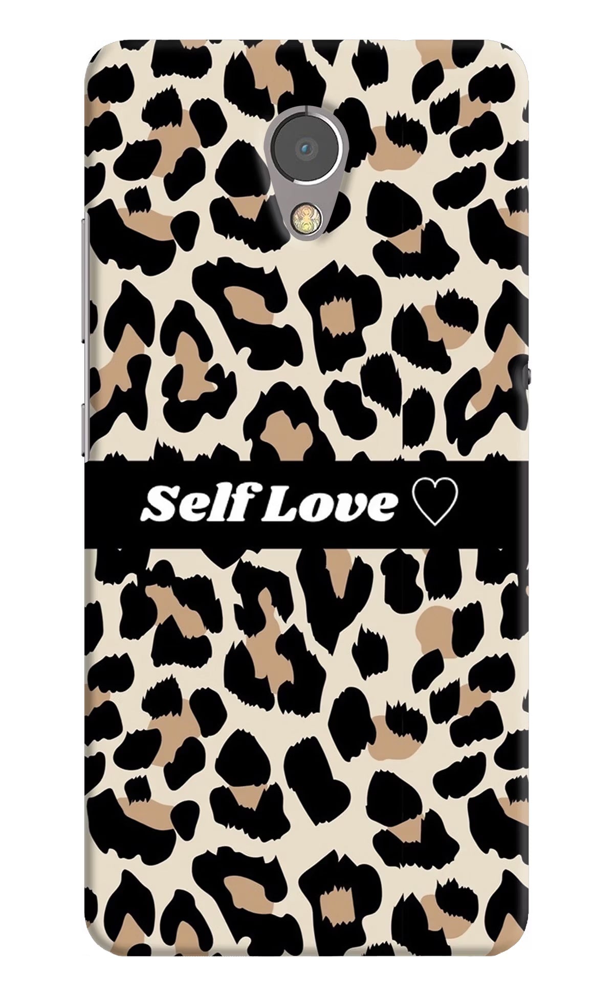 Leopard Print Self Love Lenovo P2 Back Cover - Leopard Print Self Love Lenovo P2 Hard Case Back Cover by Casekaro Leopard Print Self Love Lenovo P2 Hard Case Back Cover by Casekaro