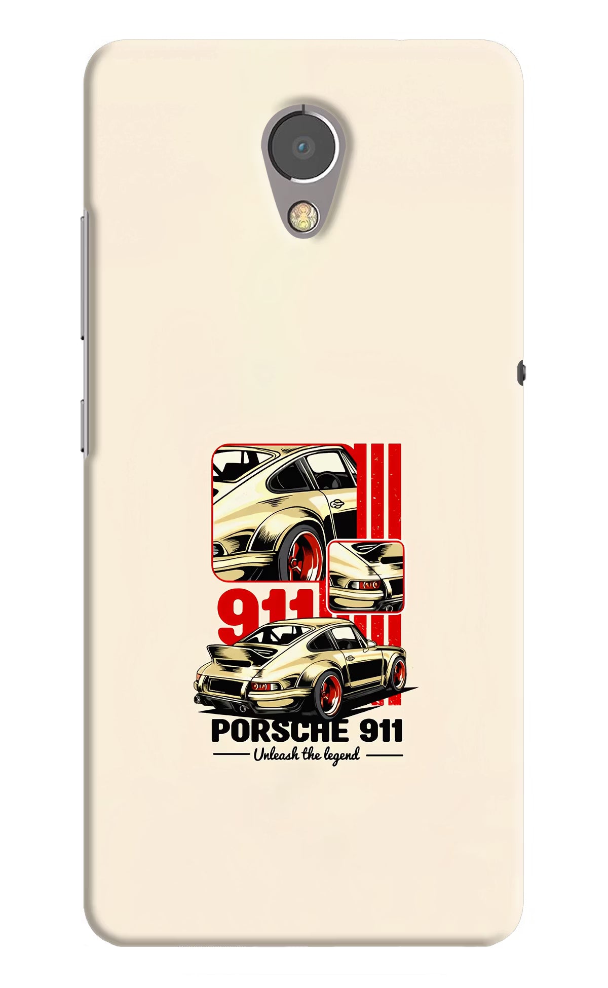 Classic Porsche 911 Lenovo P2 Back Cover - Classic Porsche 911 Lenovo P2 Hard Case Back Cover by Casekaro Classic Porsche 911 Lenovo P2 Hard Case Back Cover by Casekaro