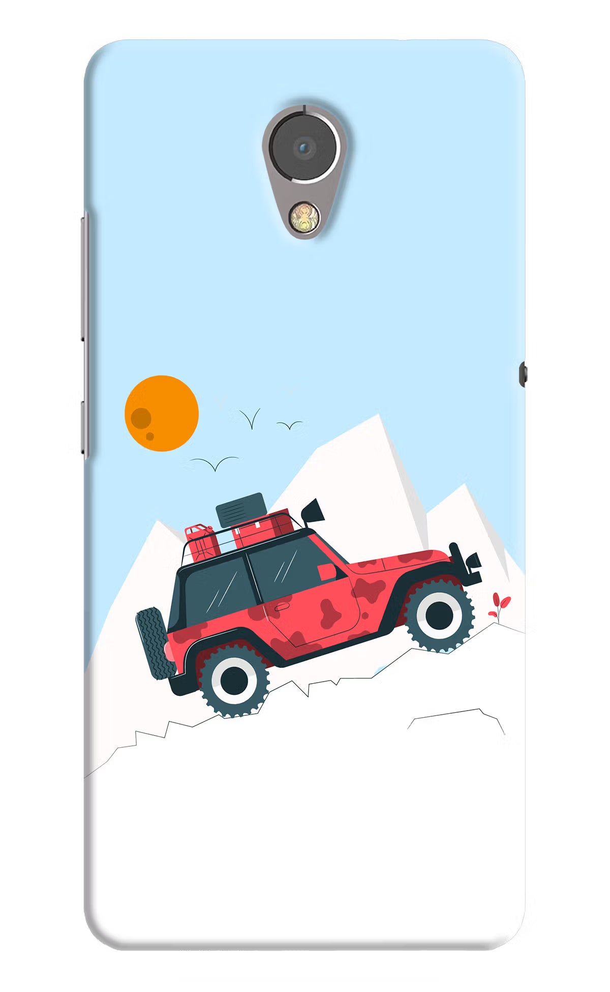 Mountain Trail Beast Lenovo P2 Back Cover - Mountain Trail Beast Lenovo P2 Hard Case Back Cover by Casekaro Mountain Trail Beast Lenovo P2 Hard Case Back Cover by Casekaro