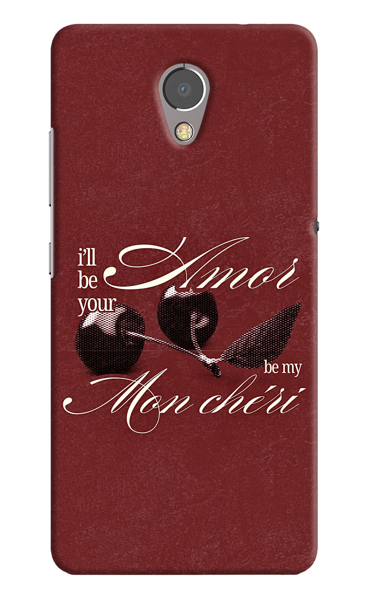 Velvet Cherry Lenovo P2 Back Cover - Velvet Cherry Lenovo P2 Back Cover Velvet Cherry Lenovo P2 Back Cover