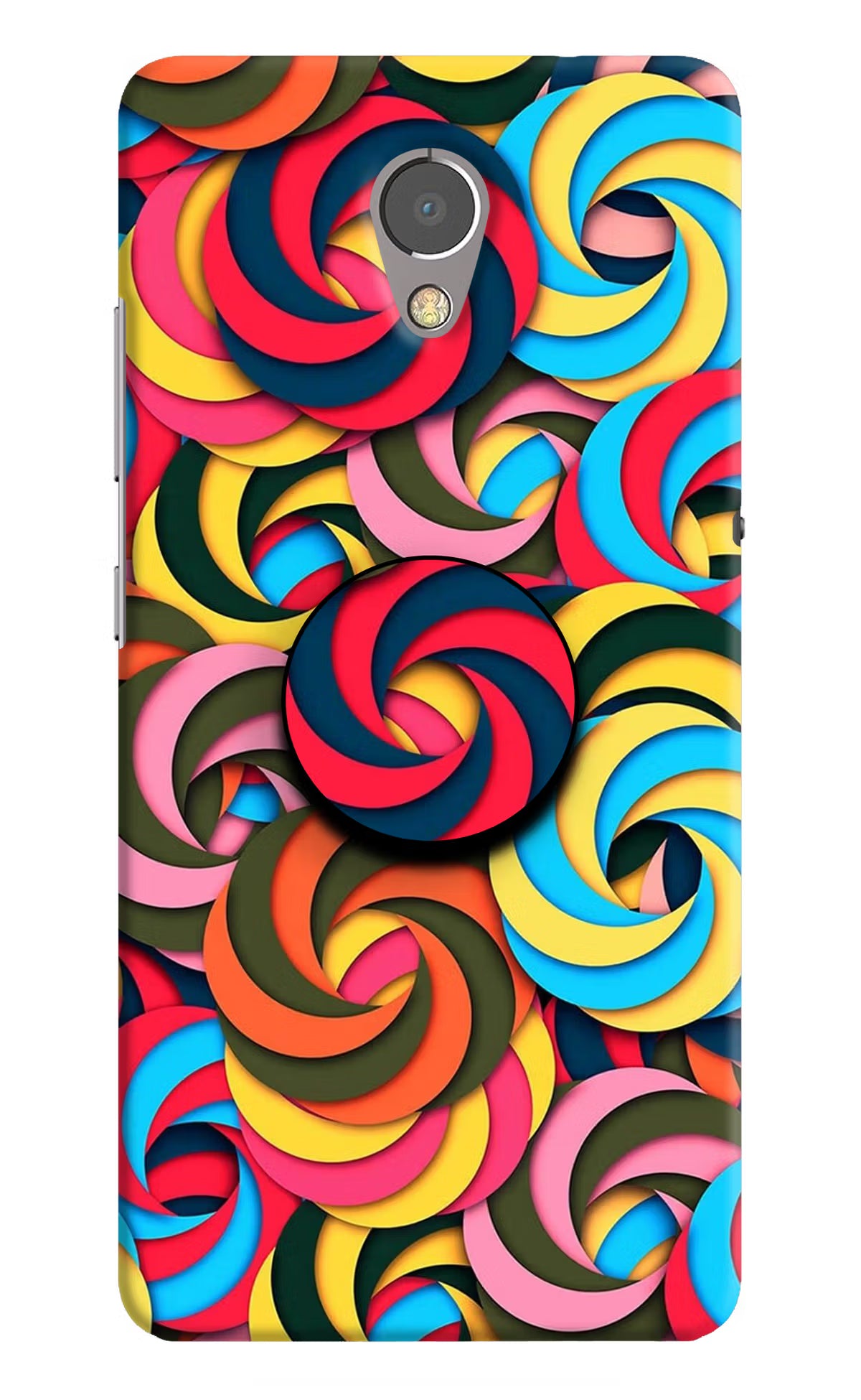 Spiral Pattern Lenovo P2 Pop Case - Spiral Pattern Lenovo P2 Pop Case by Casekaro Spiral Pattern Lenovo P2 Pop Case by Casekaro