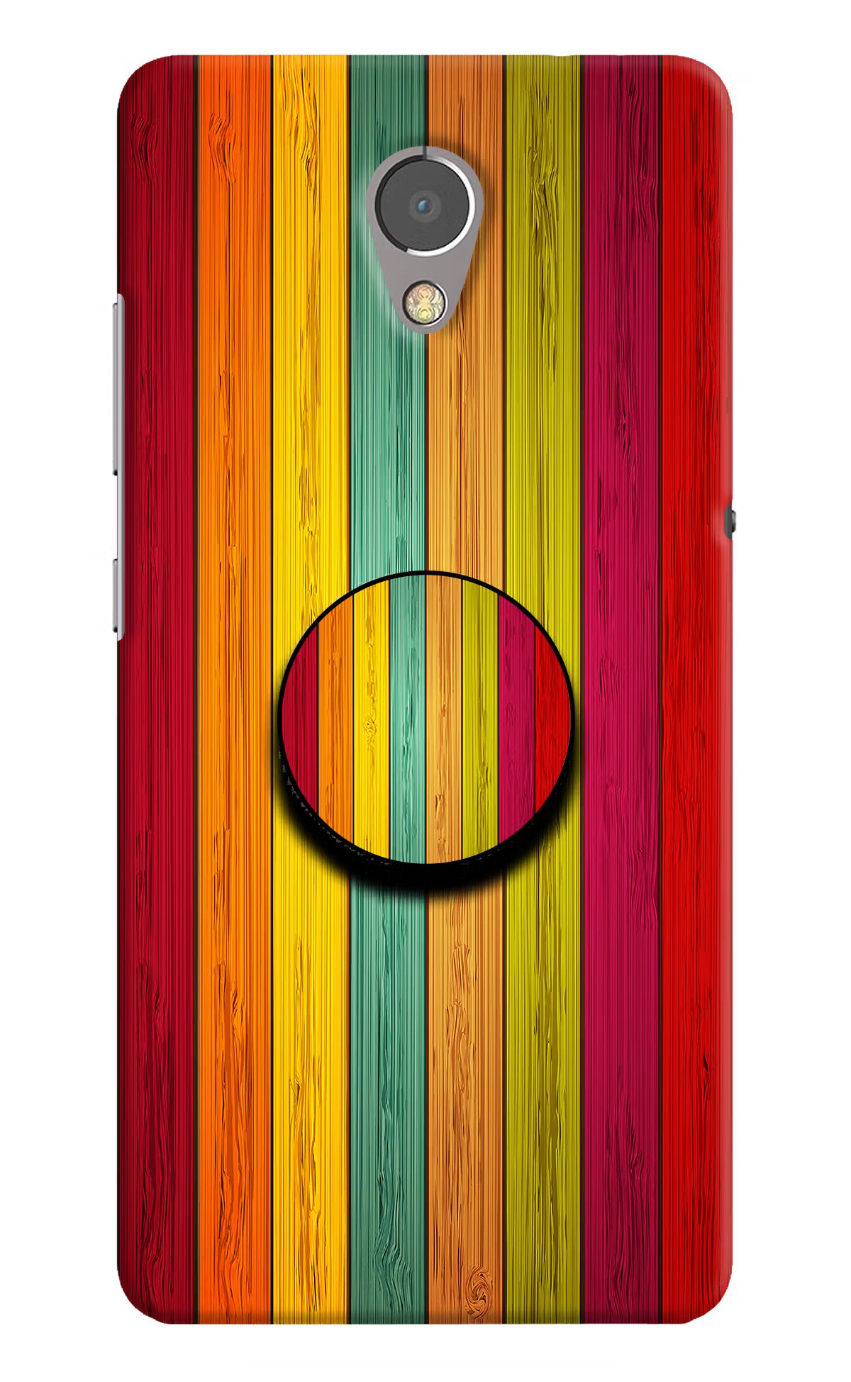 Multicolor Wooden Lenovo P2 Pop Case - Multicolor Wooden Lenovo P2 Pop Case by Casekaro Multicolor Wooden Lenovo P2 Pop Case by Casekaro