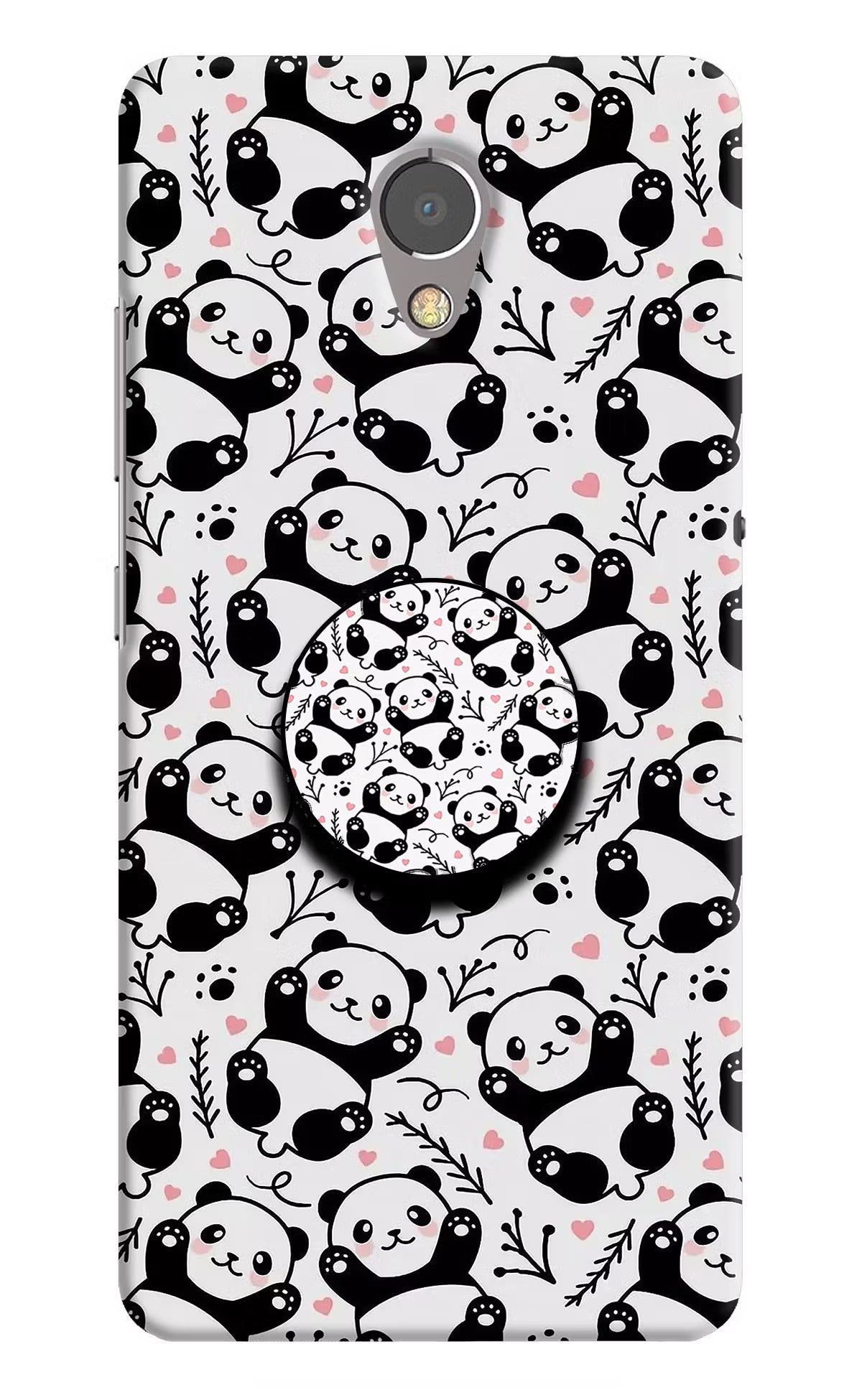 Cute Panda Lenovo P2 Pop Case - Cute Panda Lenovo P2 Pop Case by Casekaro Cute Panda Lenovo P2 Pop Case by Casekaro