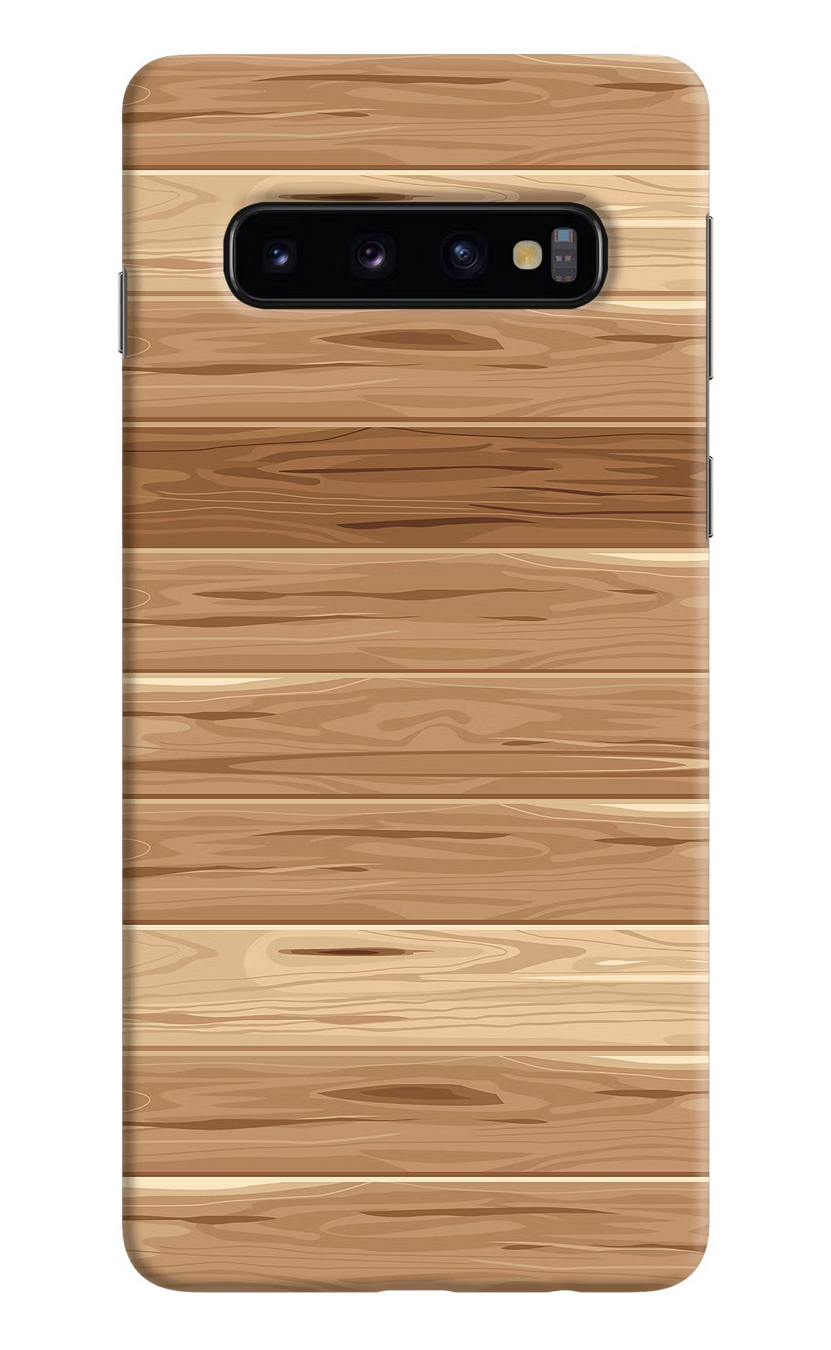 Wooden Vector Samsung S10 Back Cover - Wooden Vector Samsung S10 Hard Case Back Cover by Casekaro Wooden Vector Samsung S10 Hard Case Back Cover by Casekaro