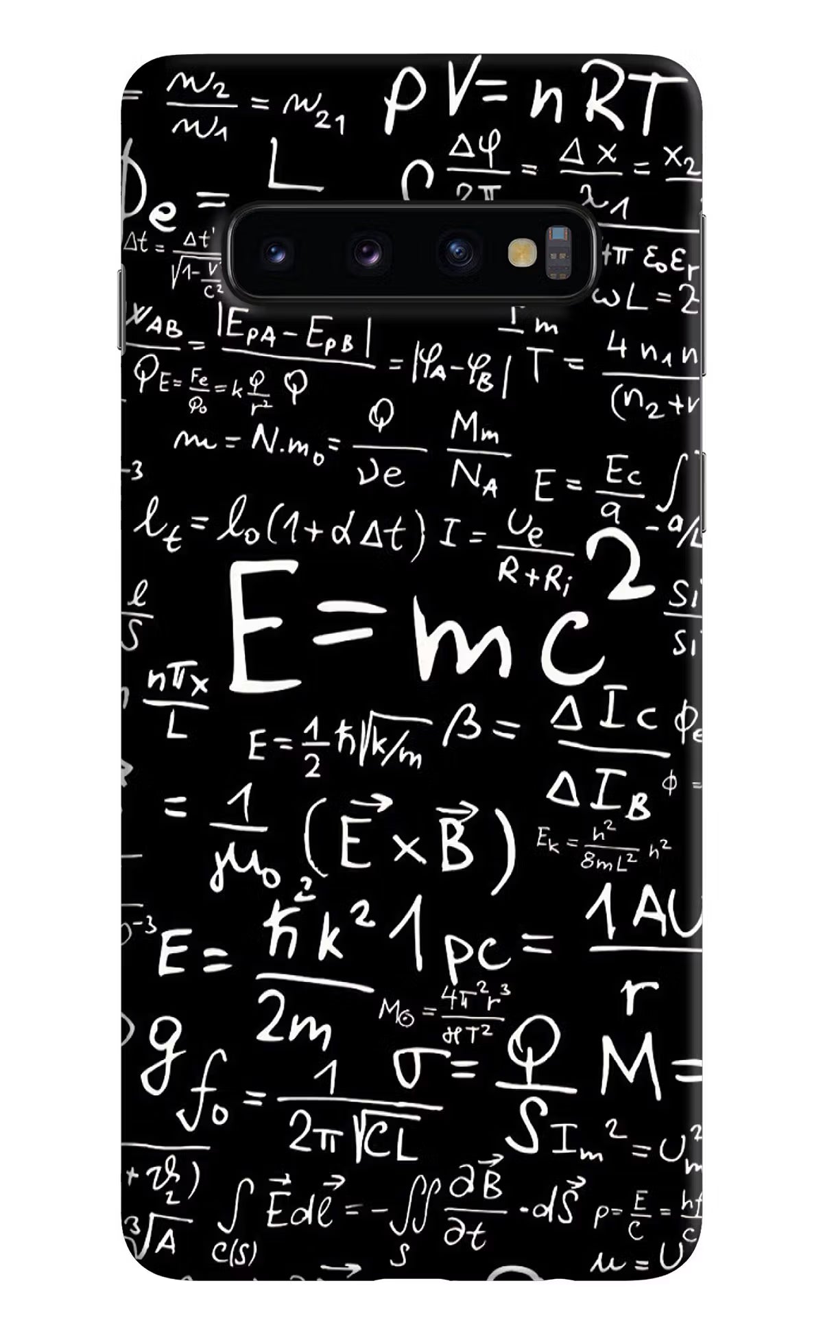 Physics Formula Samsung S10 Back Cover - Physics Formula Samsung S10 Hard Case Back Cover by Casekaro Physics Formula Samsung S10 Hard Case Back Cover by Casekaro