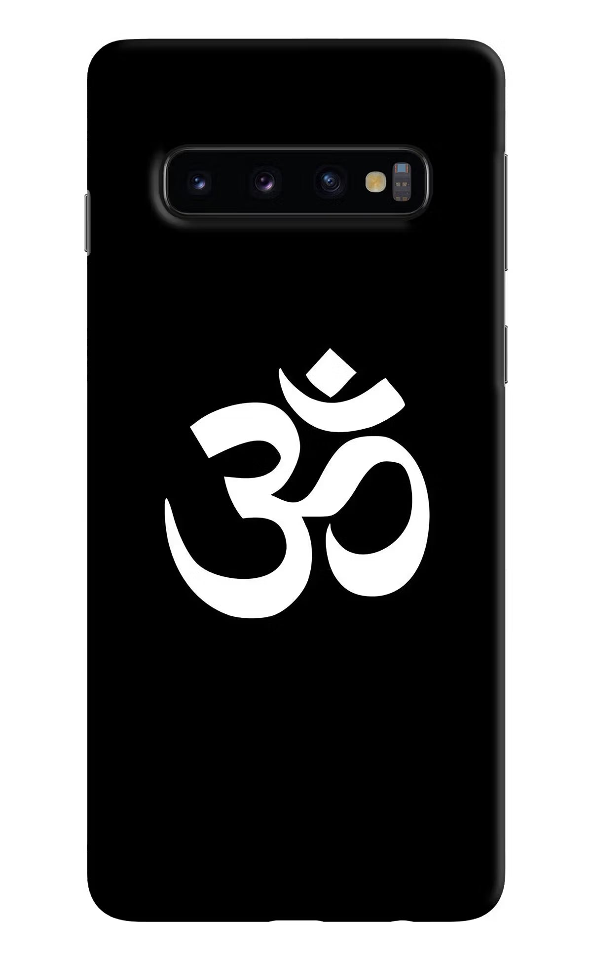 Om Samsung S10 Back Cover - Om Samsung S10 Hard Case Back Cover by Casekaro Om Samsung S10 Hard Case Back Cover by Casekaro