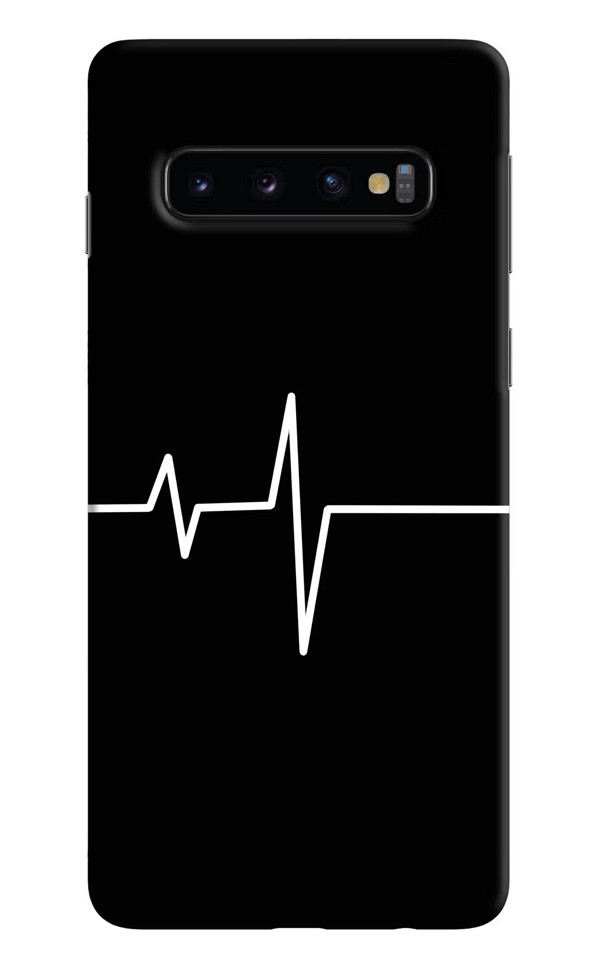 Heart Beats Samsung S10 Back Cover - Heart Beats Samsung S10 Hard Case Back Cover by Casekaro Heart Beats Samsung S10 Hard Case Back Cover by Casekaro