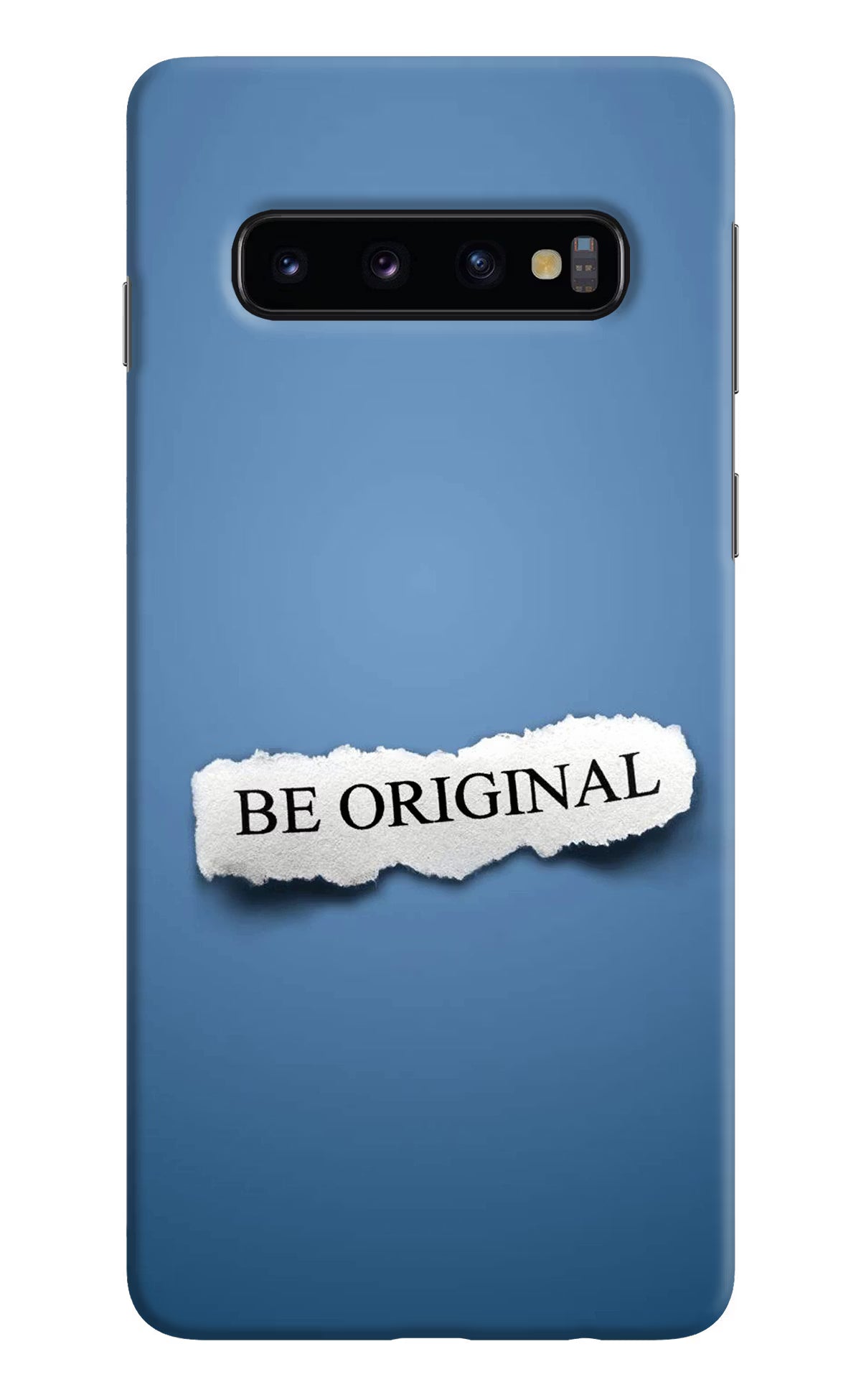 Be Original Samsung S10 Back Cover - Be Original Samsung S10 Hard Case Back Cover by Casekaro Be Original Samsung S10 Hard Case Back Cover by Casekaro