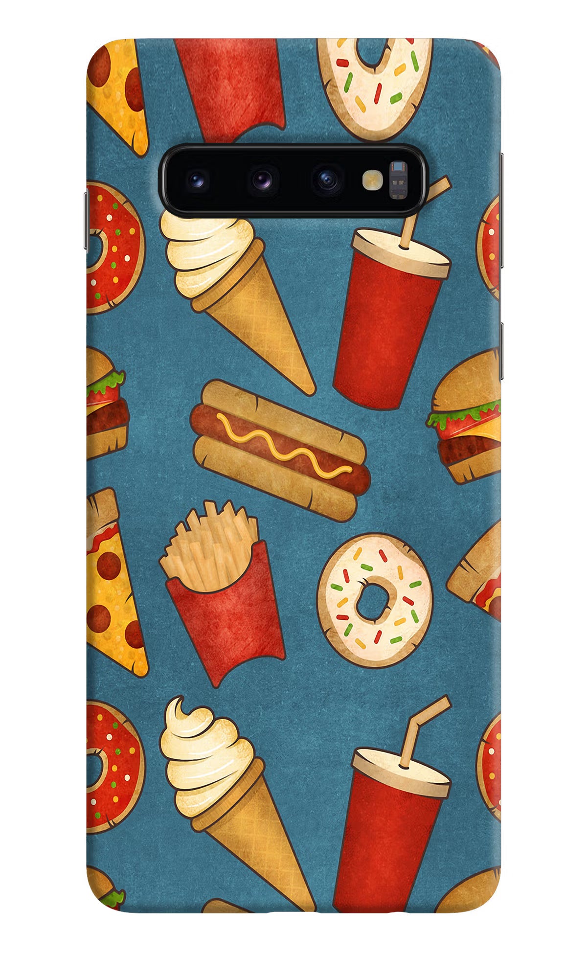 Foodie Samsung S10 Back Cover - Foodie Samsung S10 Hard Case Back Cover by Casekaro Foodie Samsung S10 Hard Case Back Cover by Casekaro