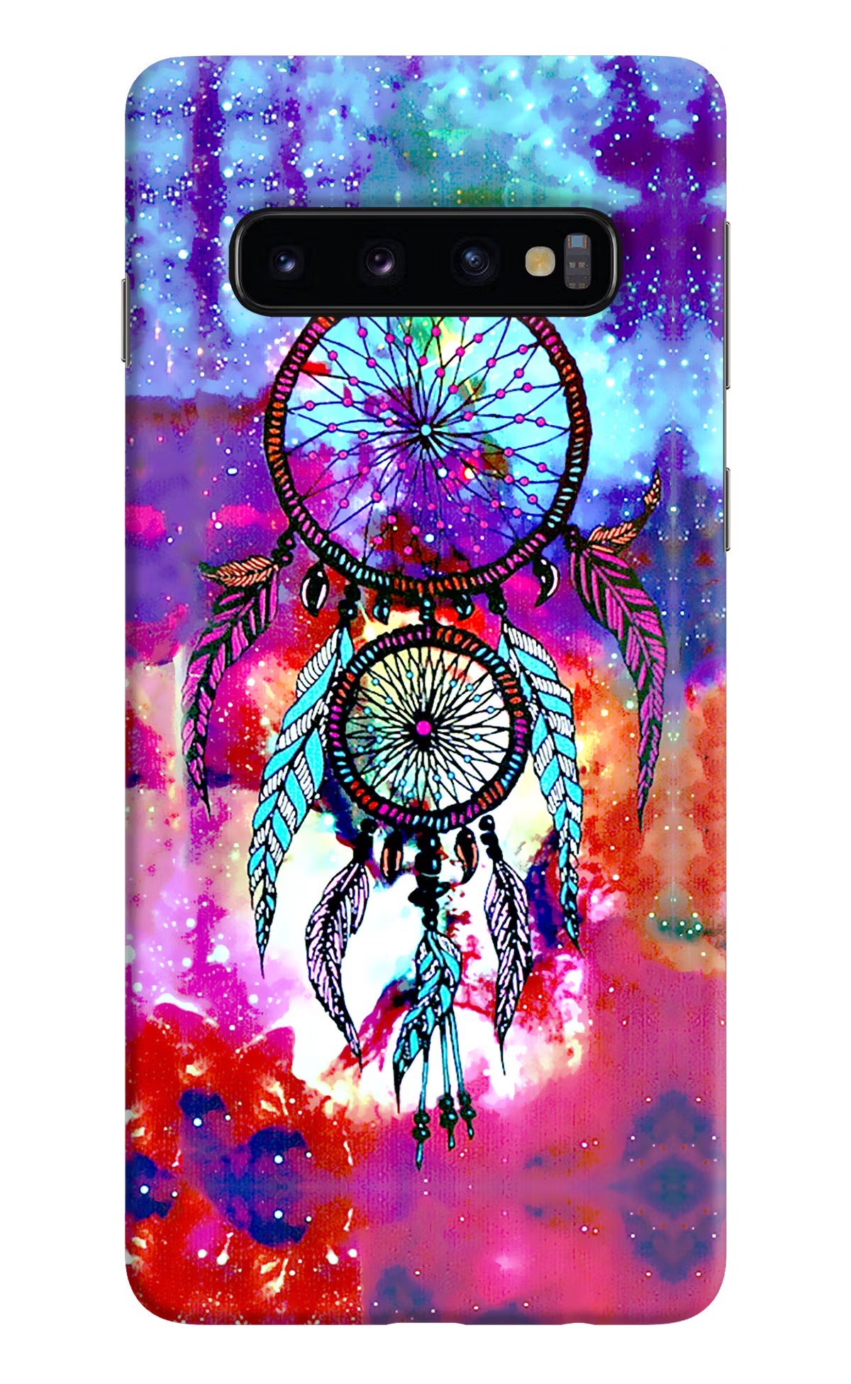 Dream Catcher Abstract Samsung S10 Back Cover - Dream Catcher Abstract Samsung S10 Hard Case Back Cover by Casekaro Dream Catcher Abstract Samsung S10 Hard Case Back Cover by Casekaro