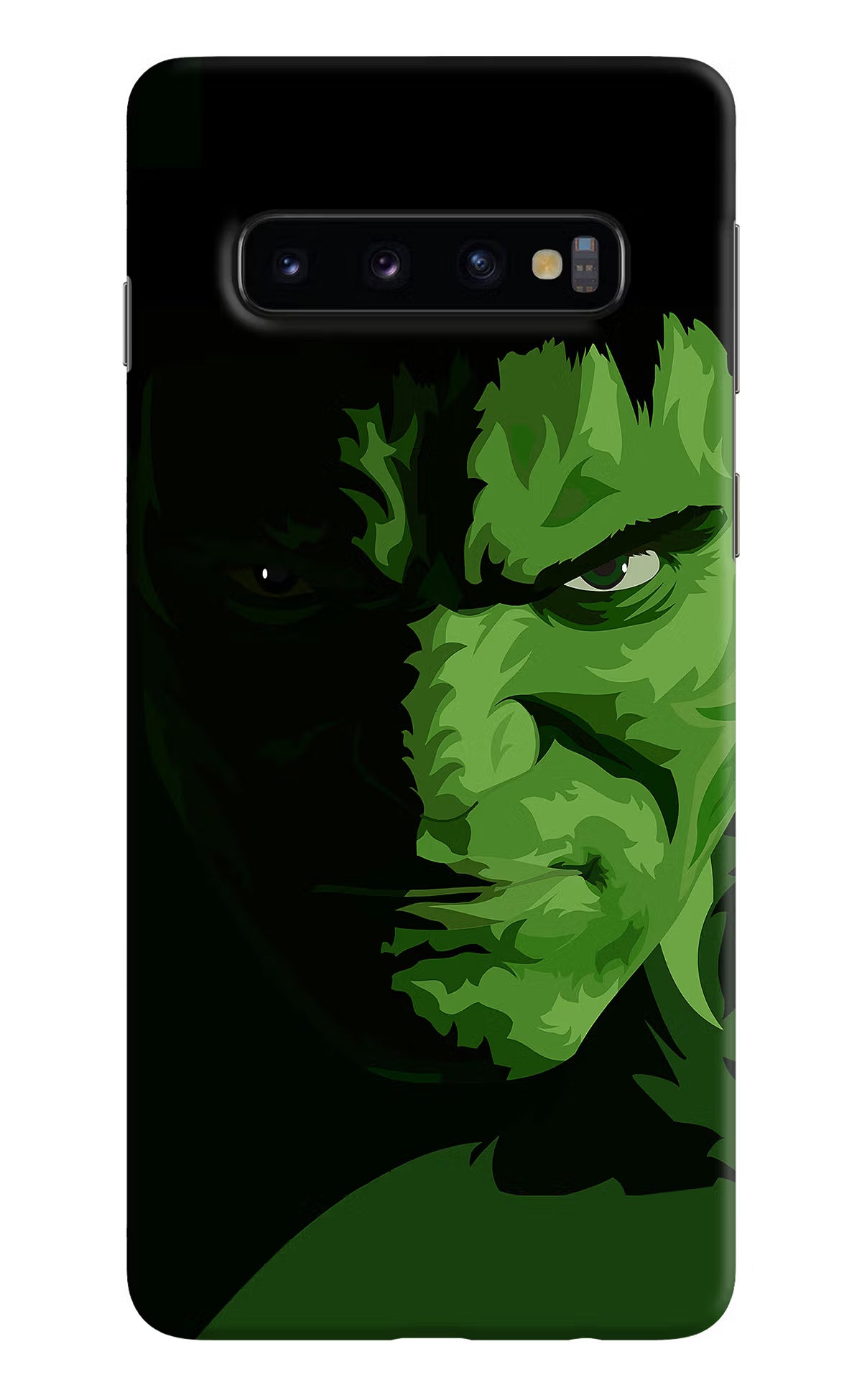 HULK Samsung S10 Back Cover - HULK Samsung S10 Hard Case Back Cover by Casekaro HULK Samsung S10 Hard Case Back Cover by Casekaro