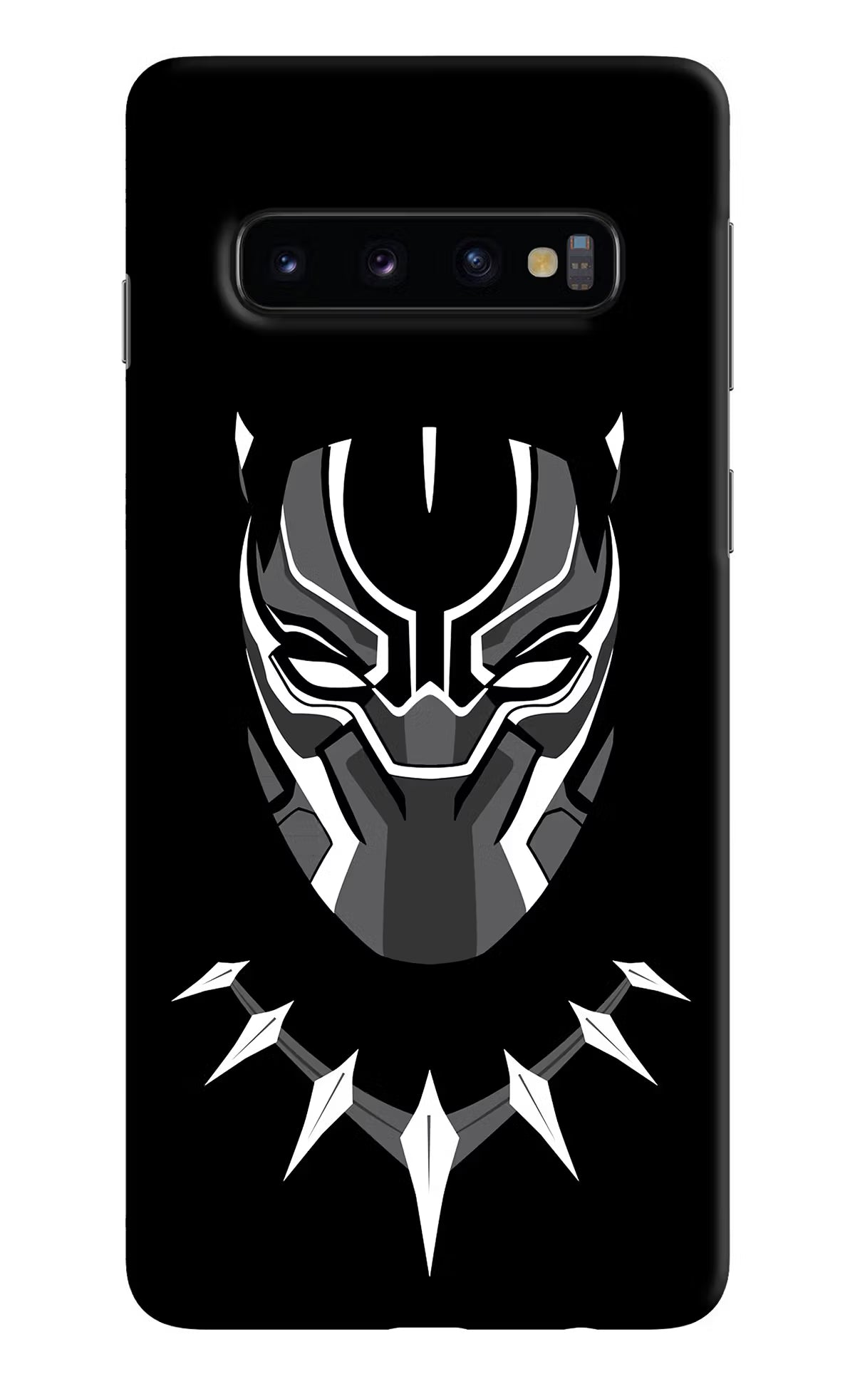 Black Panther Samsung S10 Back Cover - Black Panther Samsung S10 Hard Case Back Cover by Casekaro Black Panther Samsung S10 Hard Case Back Cover by Casekaro