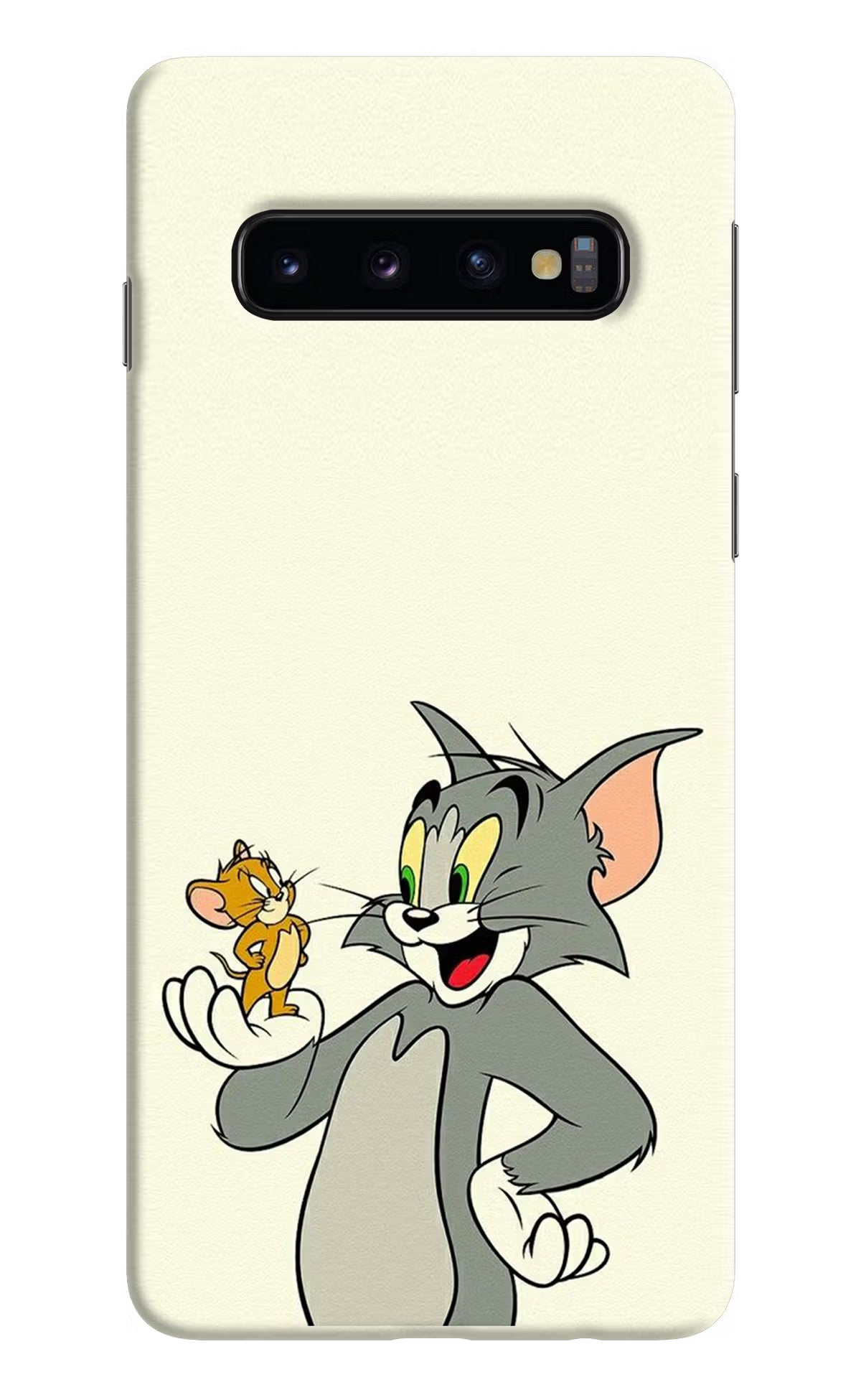 Tom & Jerry Samsung S10 Back Cover - Tom & Jerry Samsung S10 Hard Case Back Cover by Casekaro Tom & Jerry Samsung S10 Hard Case Back Cover by Casekaro