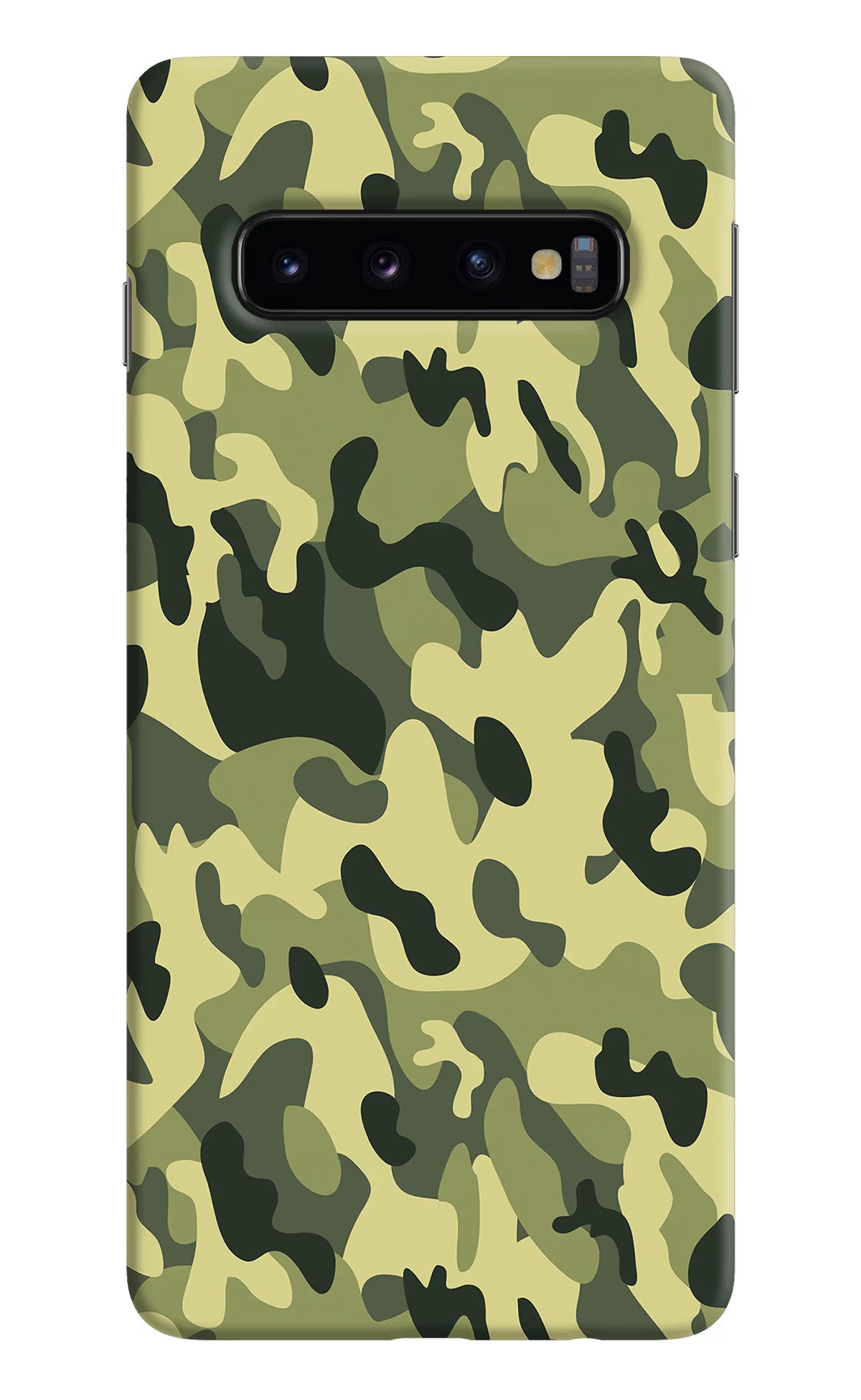 Camouflage Samsung S10 Back Cover - Camouflage Samsung S10 Hard Case Back Cover by Casekaro Camouflage Samsung S10 Hard Case Back Cover by Casekaro