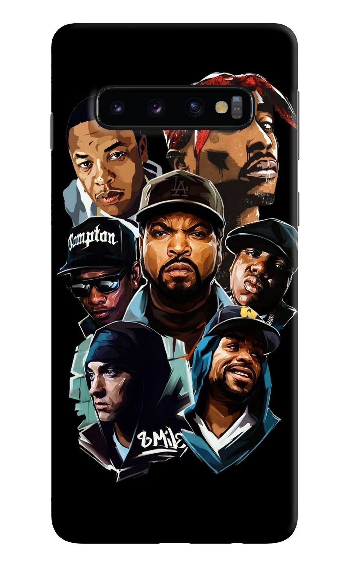 Rappers Samsung S10 Back Cover - Rappers Samsung S10 Hard Case Back Cover by Casekaro Rappers Samsung S10 Hard Case Back Cover by Casekaro