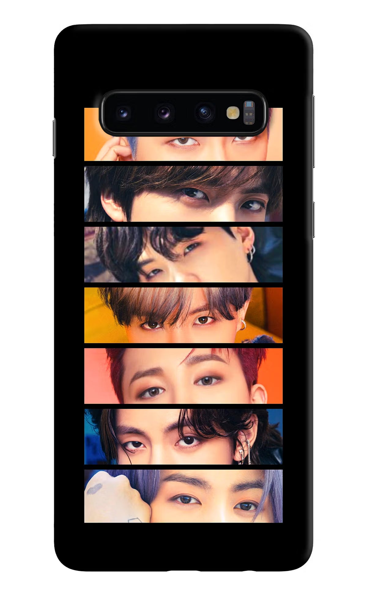 BTS Eyes Samsung S10 Back Cover - BTS Eyes Samsung S10 Hard Case Back Cover by Casekaro BTS Eyes Samsung S10 Hard Case Back Cover by Casekaro