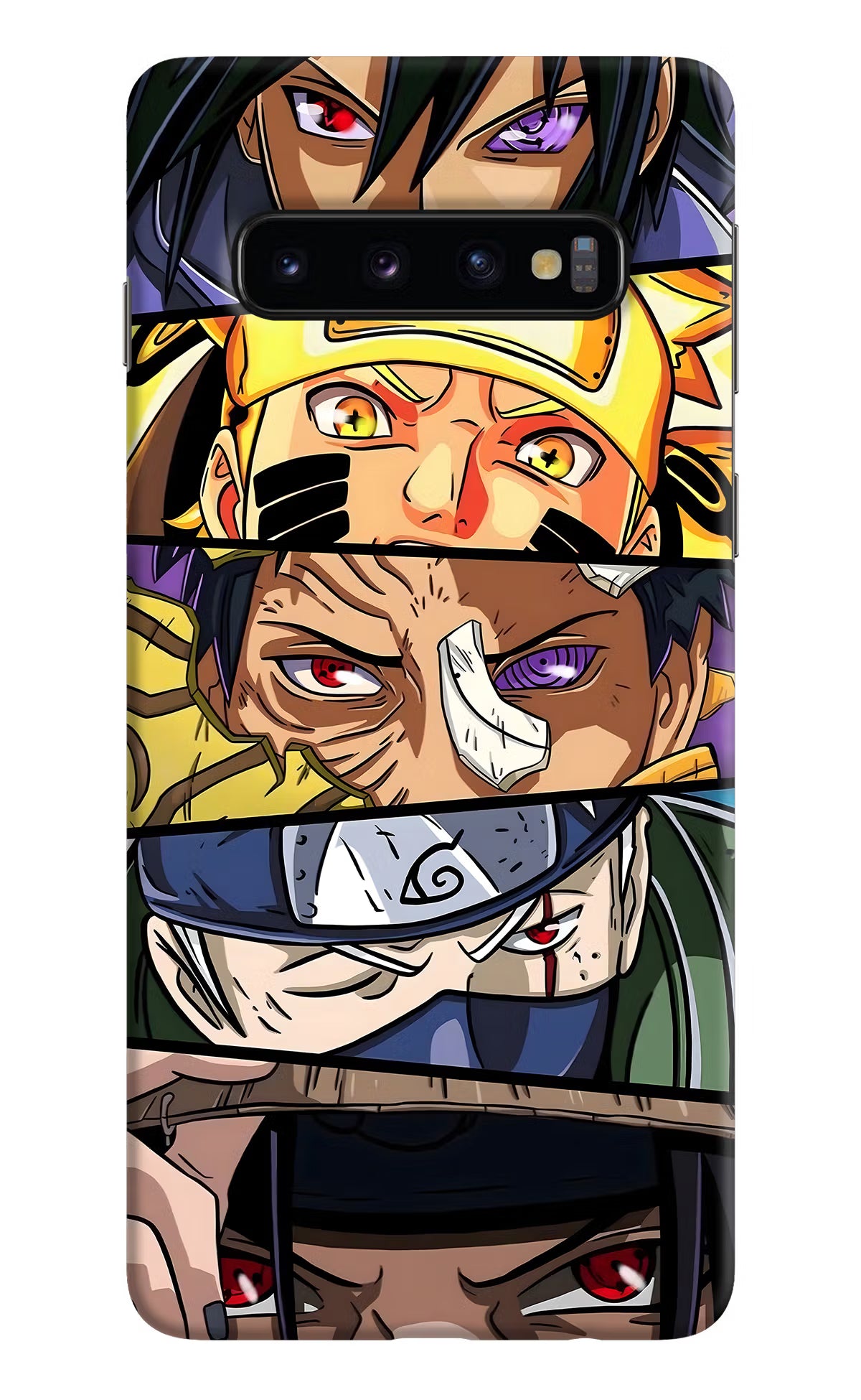 Naruto Character Samsung S10 Back Cover - Naruto Character Samsung S10 Hard Case Back Cover by Casekaro Naruto Character Samsung S10 Hard Case Back Cover by Casekaro