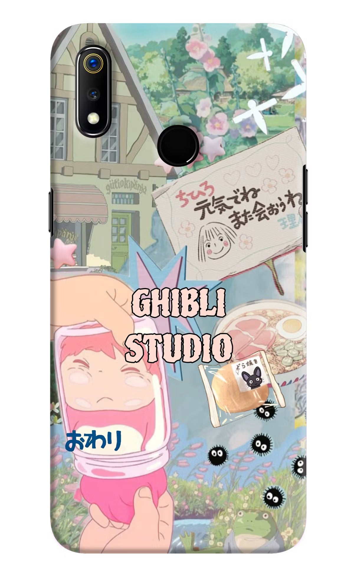 Studio Ghibli Realme 3 Back Cover - Studio Ghibli Realme 3 Back Cover Studio Ghibli Realme 3 Back Cover