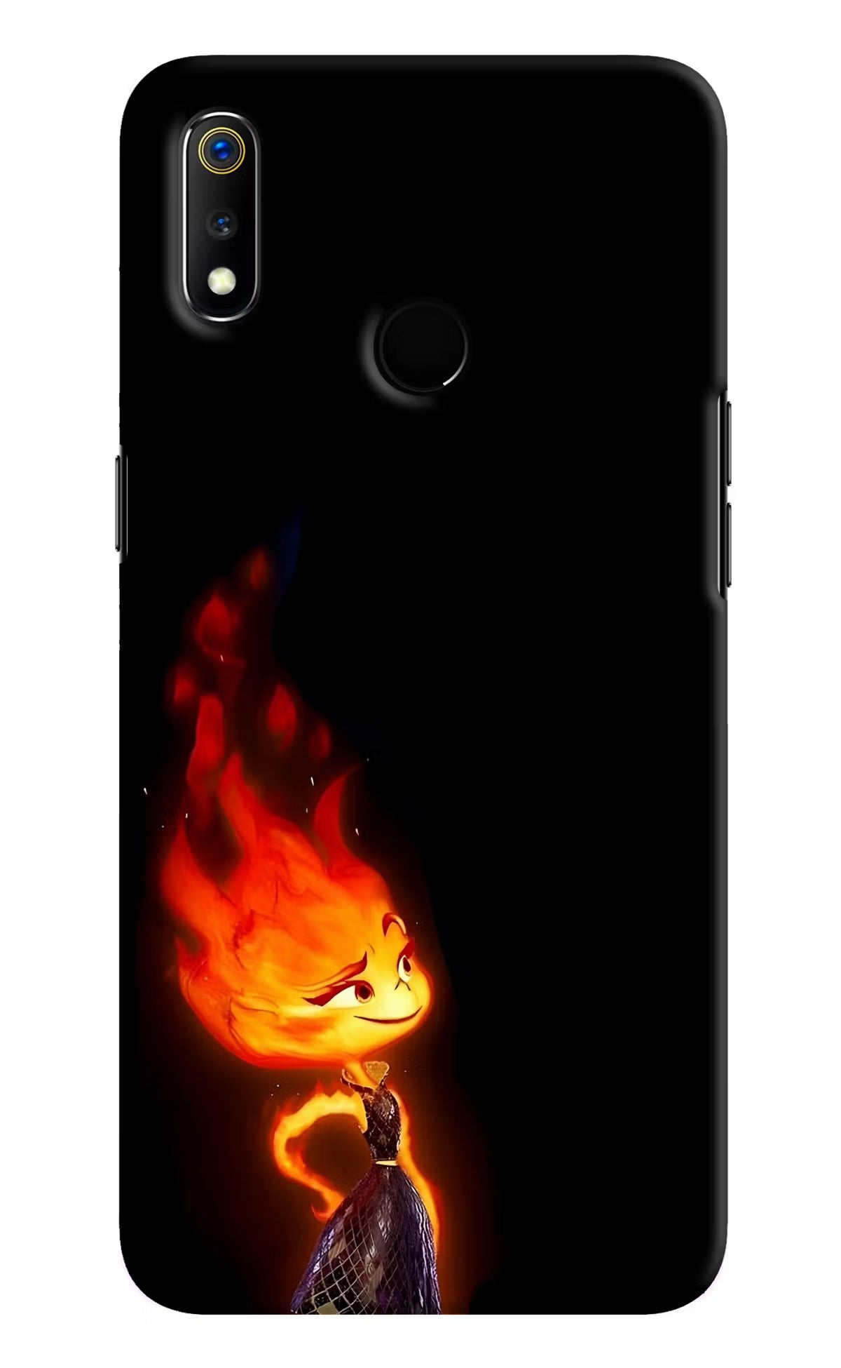 Ember Flame Realme 3 Back Cover - Ember Flame Realme 3 Back Cover Ember Flame Realme 3 Back Cover