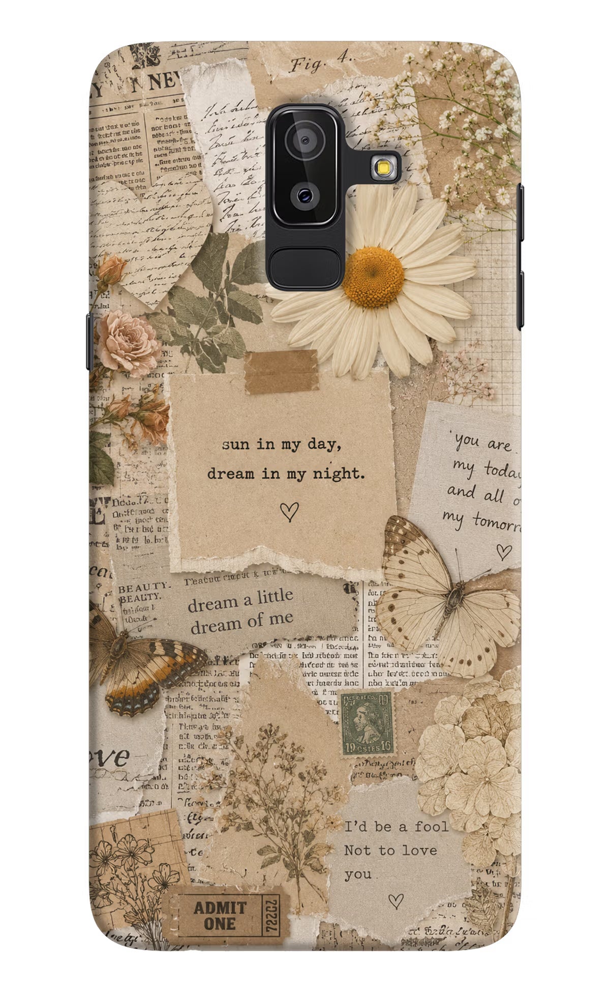 Vintage case Samsung On8 2018 Back Cover - Vintage case Samsung On8 2018 Back Cover Vintage case Samsung On8 2018 Back Cover