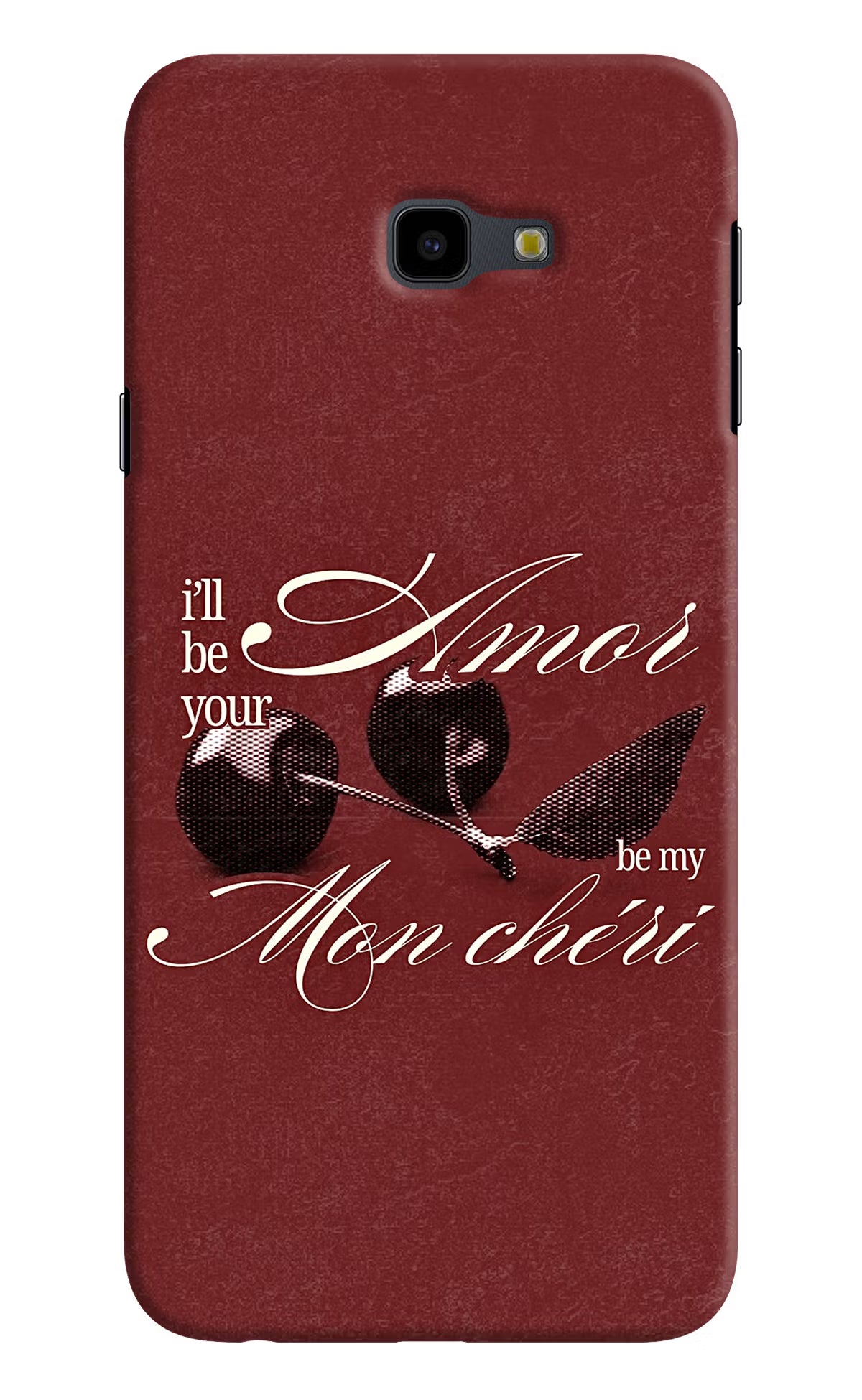 Velvet Cherry Samsung J4 Plus Back Cover - Velvet Cherry Samsung J4 Plus Back Cover Velvet Cherry Samsung J4 Plus Back Cover