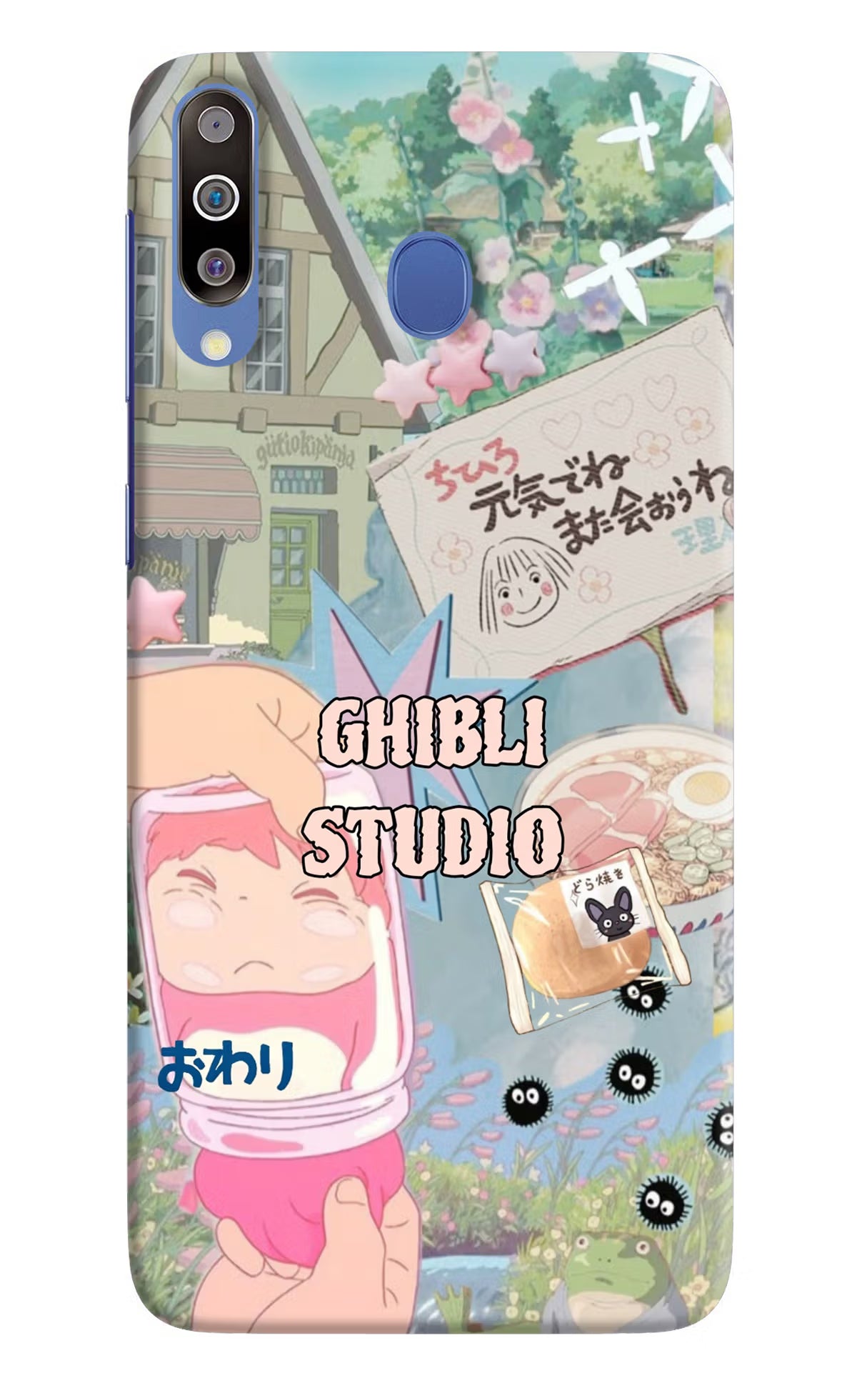 Studio Ghibli Samsung M30/A40s Back Cover - Studio Ghibli Samsung M30/A40s Back Cover Studio Ghibli Samsung M30/A40s Back Cover