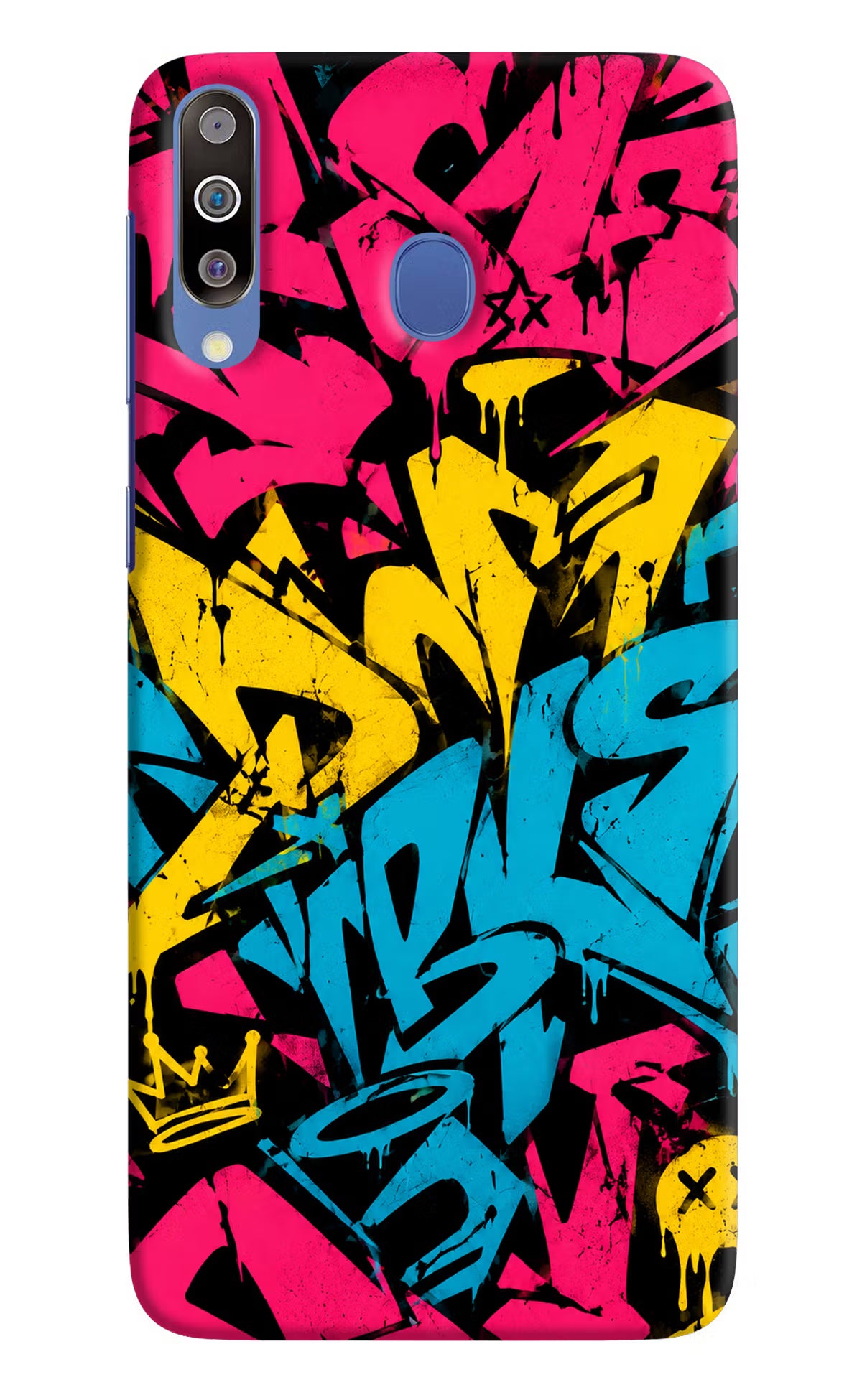 Graffiti Vibe Samsung M30/A40s Back Cover - Graffiti Vibe Samsung M30/A40s Back Cover Graffiti Vibe Samsung M30/A40s Back Cover