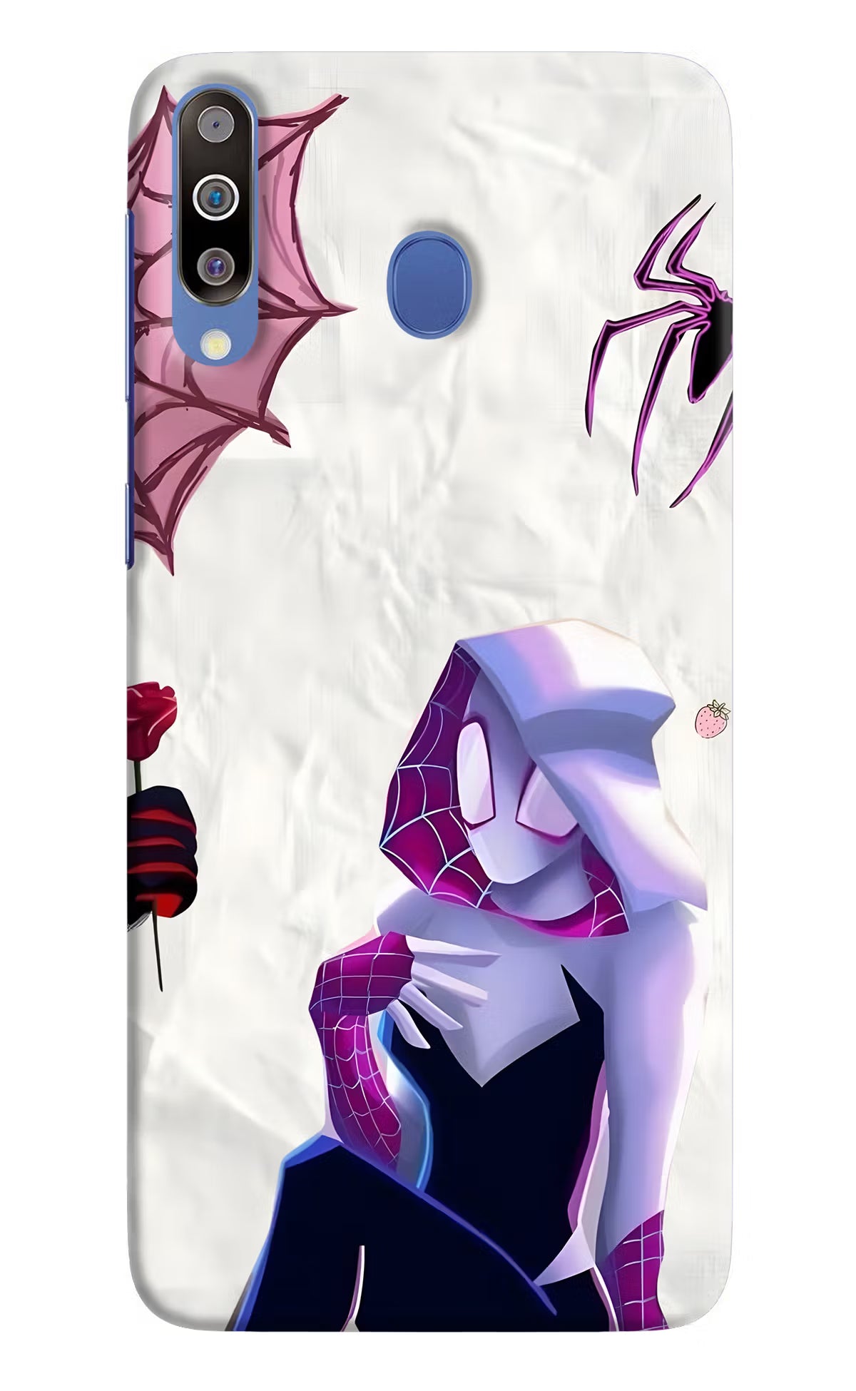 Gwen Verse Samsung M30/A40s Back Cover - Gwen Verse Samsung M30/A40s Back Cover Gwen Verse Samsung M30/A40s Back Cover