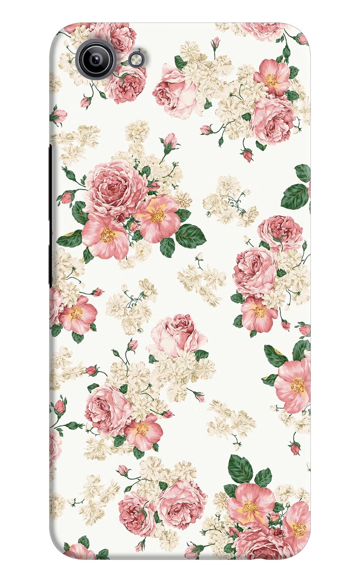Flowers Vivo Y81i Back Cover - Flowers Vivo Y81i Hard Case Back Cover by Casekaro Flowers Vivo Y81i Hard Case Back Cover by Casekaro