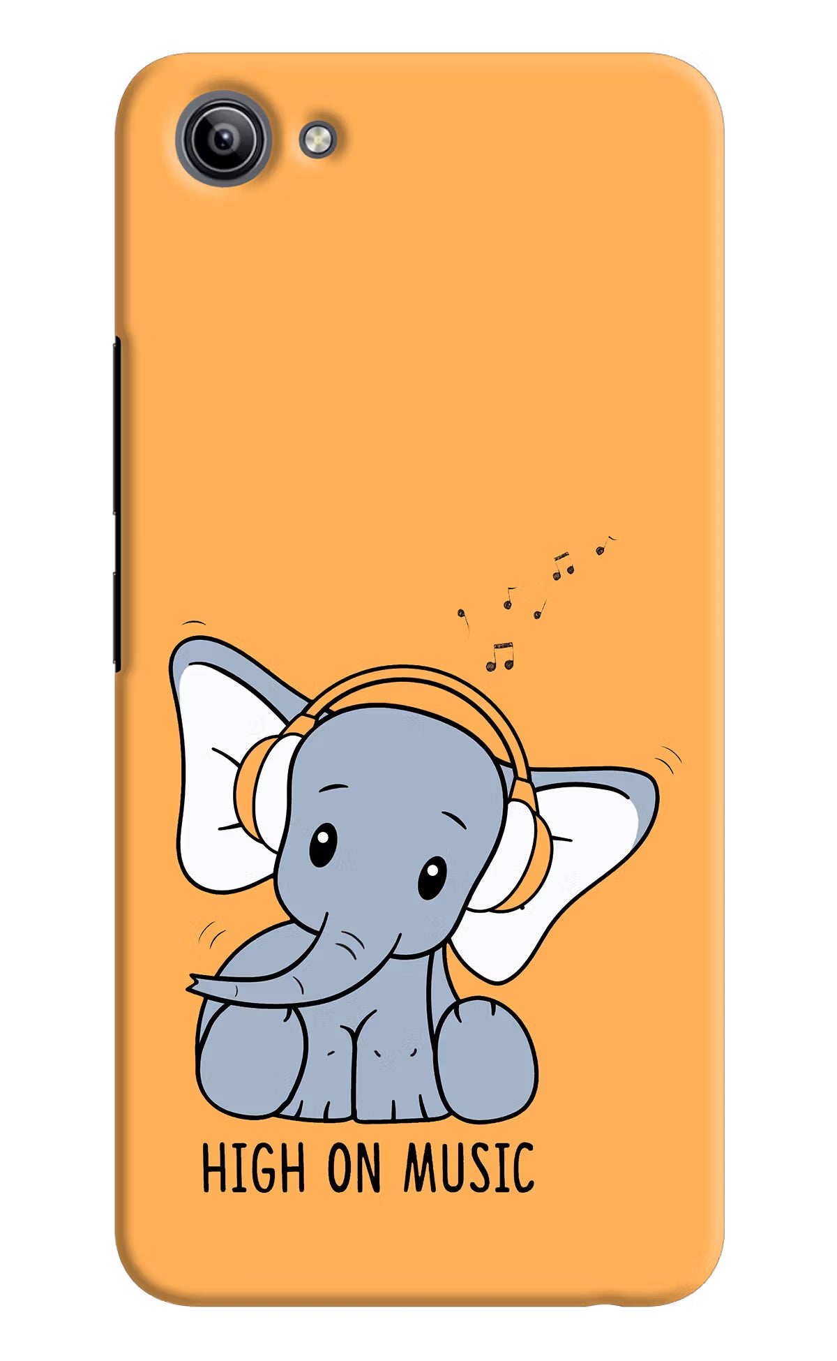 High On Music Vivo Y81i Back Cover - High On Music Vivo Y81i Hard Case Back Cover by Casekaro High On Music Vivo Y81i Hard Case Back Cover by Casekaro