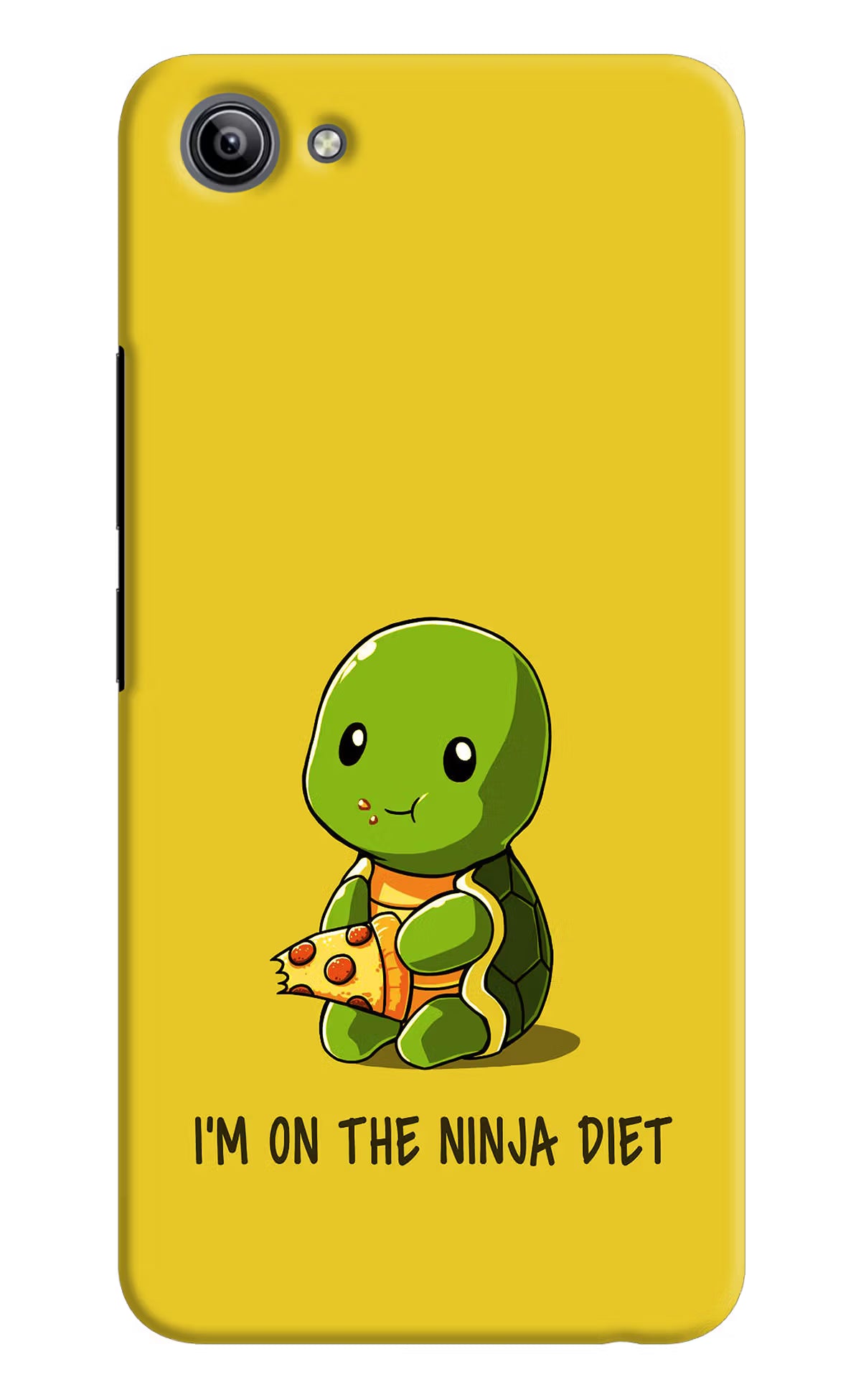 I'm on Ninja Diet Vivo Y81i Back Cover - I'm on Ninja Diet Vivo Y81i Hard Case Back Cover by Casekaro I'm on Ninja Diet Vivo Y81i Hard Case Back Cover by Casekaro