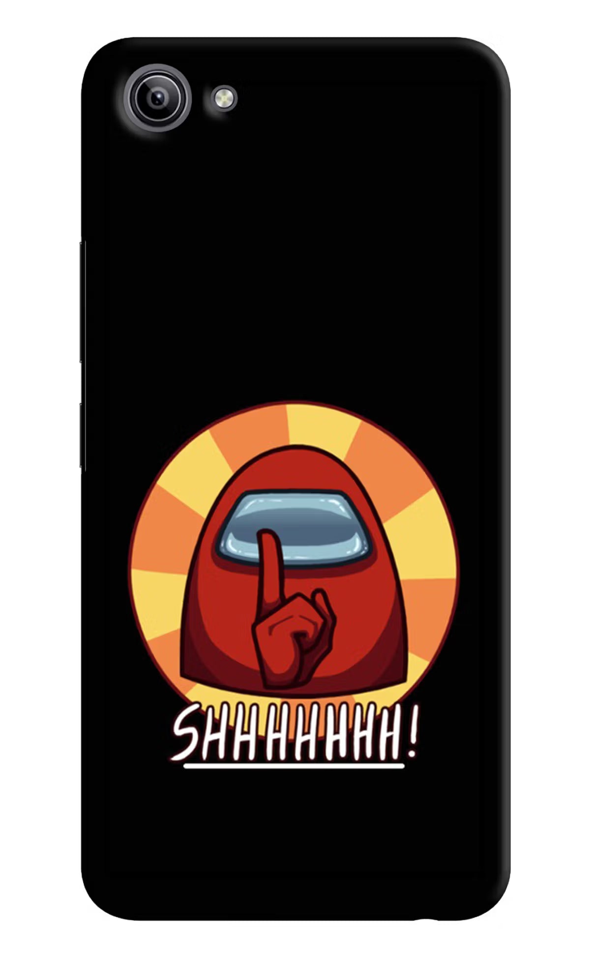 Among Us Shhh! Vivo Y81i Back Cover - Among Us Shhh! Vivo Y81i Hard Case Back Cover by Casekaro Among Us Shhh! Vivo Y81i Hard Case Back Cover by Casekaro