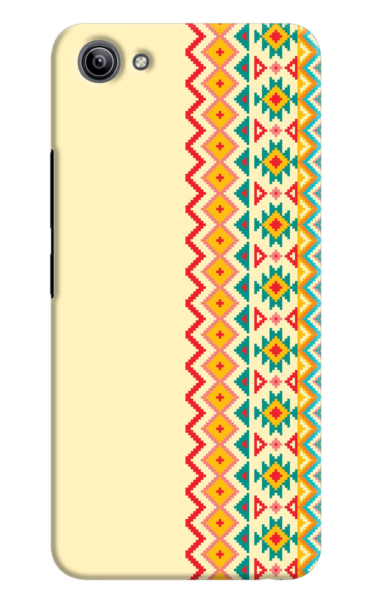 Ethnic Seamless Vivo Y81i Back Cover - Ethnic Seamless Vivo Y81i Hard Case Back Cover by Casekaro Ethnic Seamless Vivo Y81i Hard Case Back Cover by Casekaro