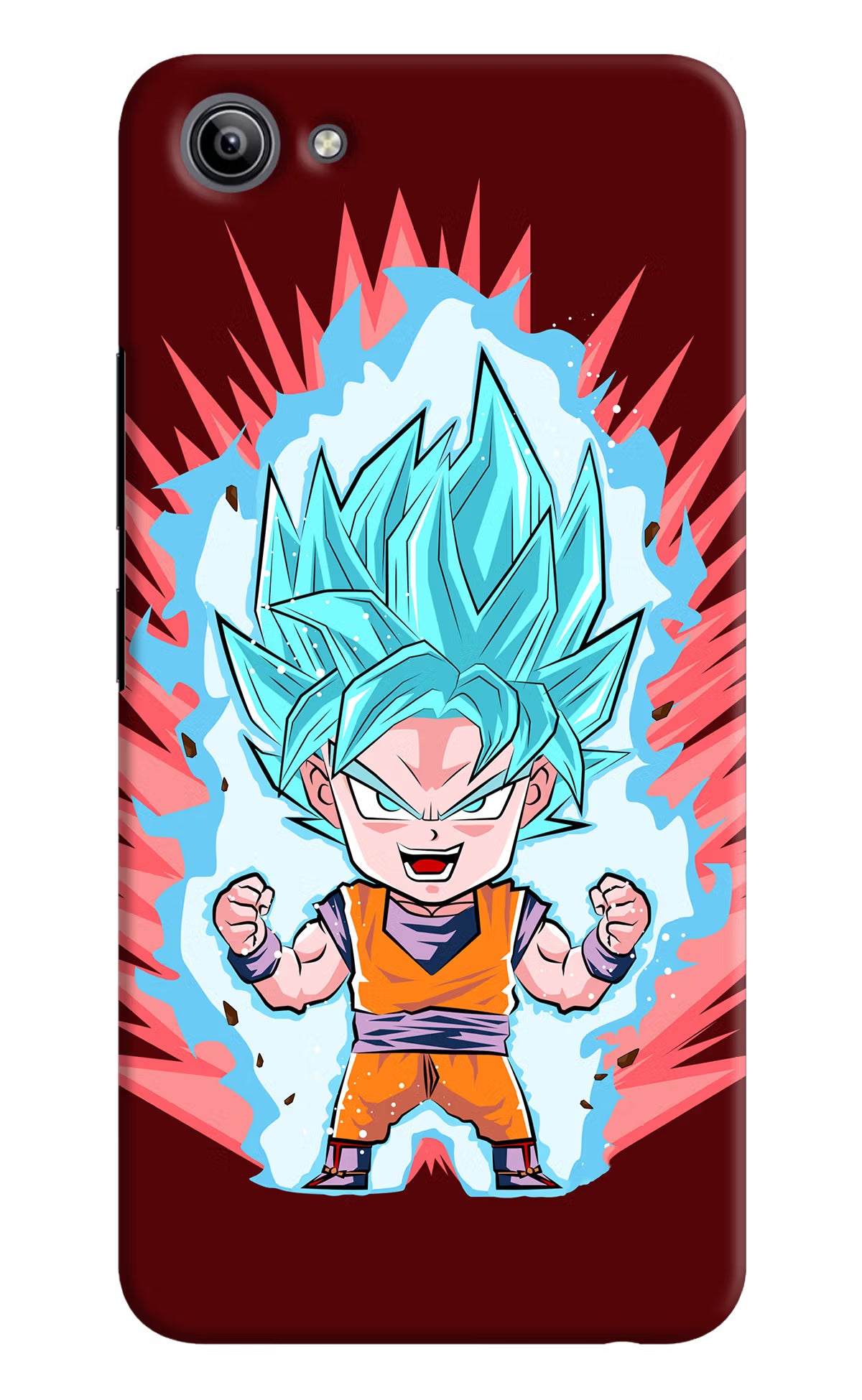 Goku Little Vivo Y81i Back Cover - Goku Little Vivo Y81i Hard Case Back Cover by Casekaro Goku Little Vivo Y81i Hard Case Back Cover by Casekaro