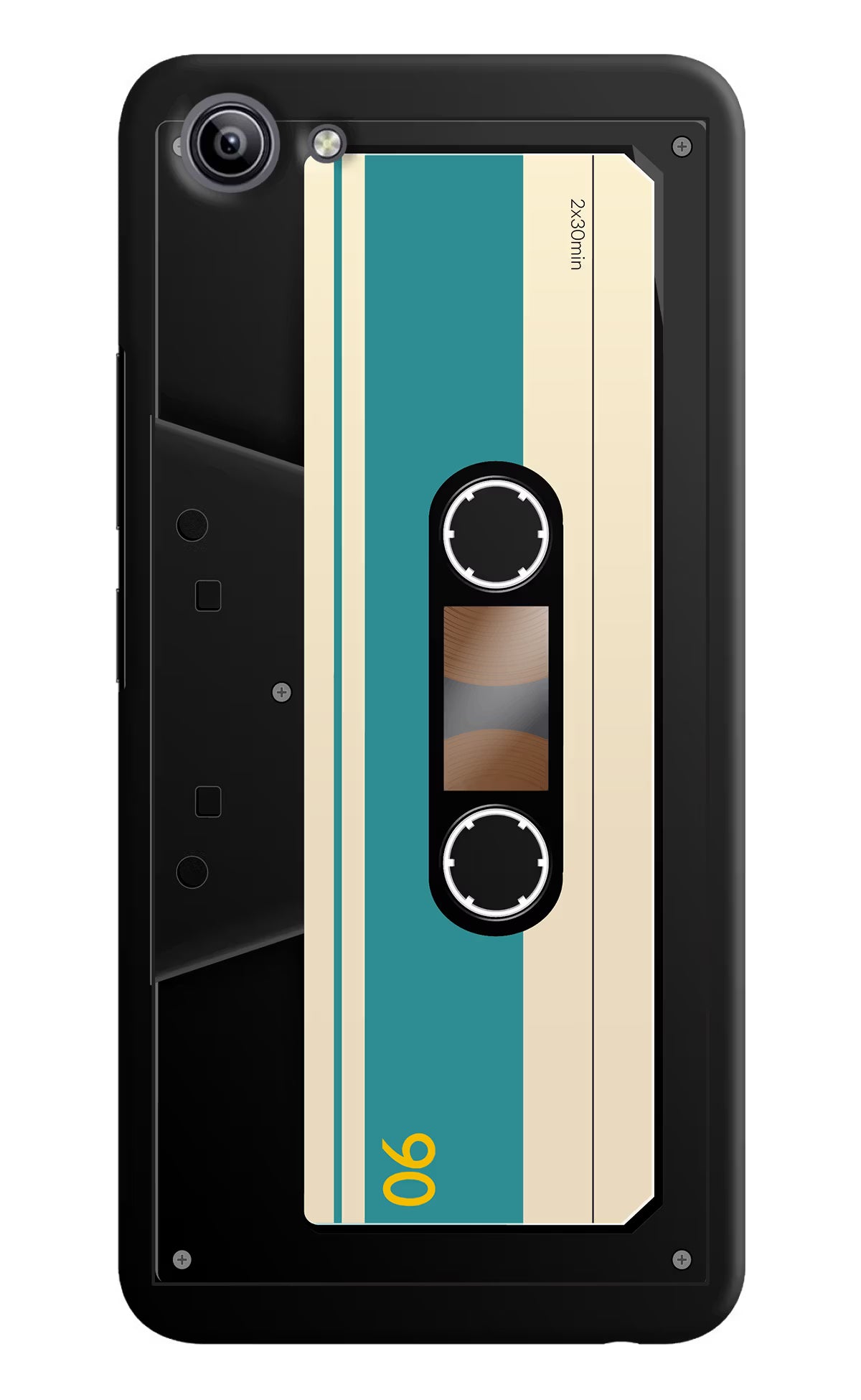 Cassette Vivo Y81i Back Cover - Cassette Vivo Y81i Hard Case Back Cover by Casekaro Cassette Vivo Y81i Hard Case Back Cover by Casekaro