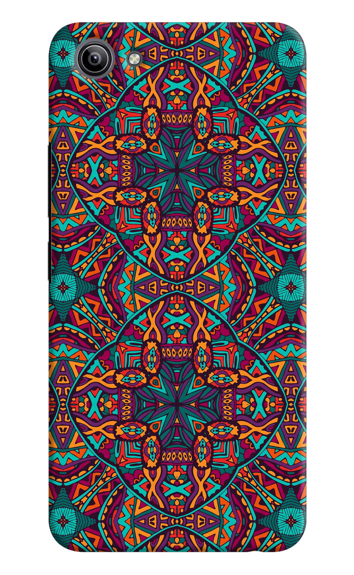 Colour Mandala Vivo Y81i Back Cover - Colour Mandala Vivo Y81i Hard Case Back Cover by Casekaro Colour Mandala Vivo Y81i Hard Case Back Cover by Casekaro